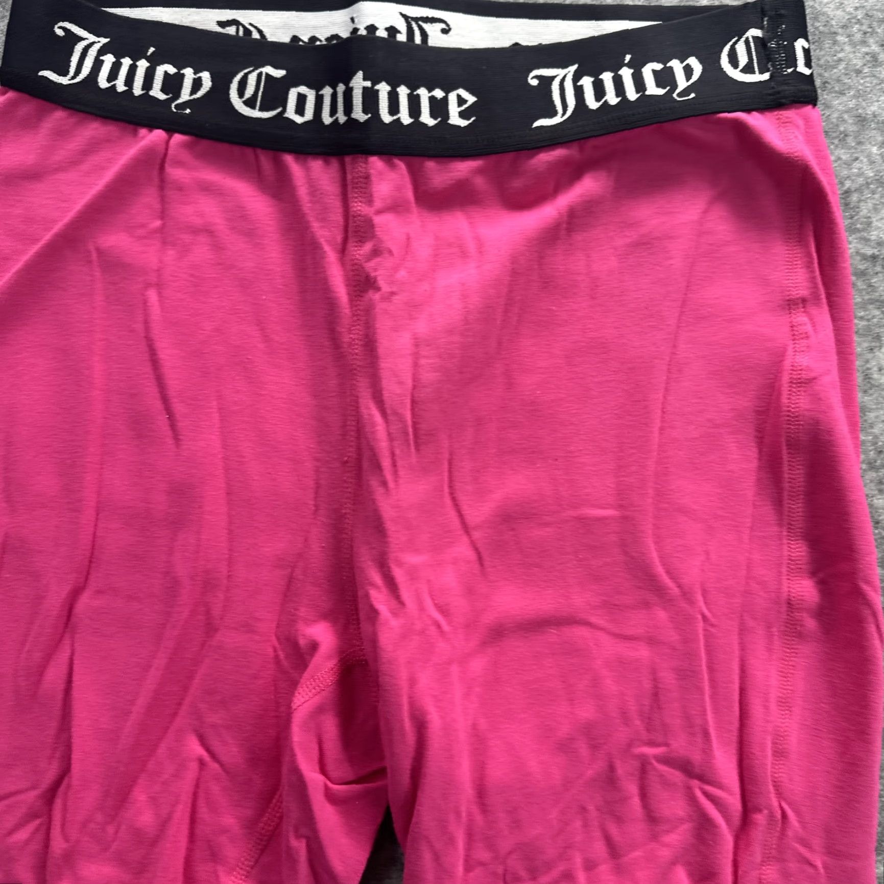 Juicy Couture Juicy Couture Women's Leggings M Pink Activewear Stretch Cotton Spandex 90s Logo Casual Size 32" / US 10 / IT 46 - 6 Thumbnail