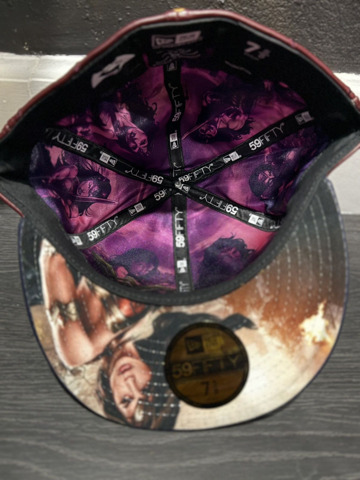 New Era Wonder Woman Justice League New Era Hat Size 46 - 3 Thumbnail