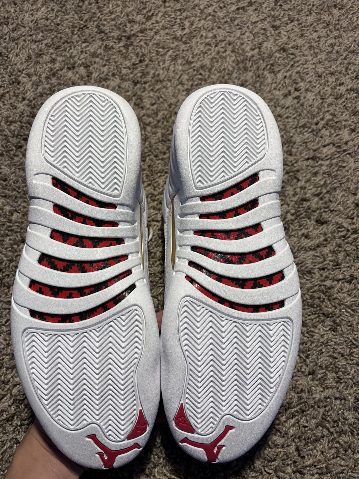 Jordan Brand × Nike Jordan 12 retro FIBA Size US 12 / EU 45 - 5 Thumbnail
