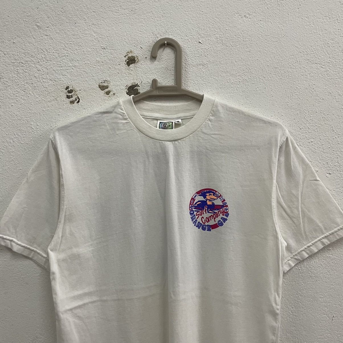 Vintage 🔥Vintage 90s Orange Gal Surf Company Big Logo Surfing Tee Size US M / EU 48-50 / 2 - 4 Thumbnail