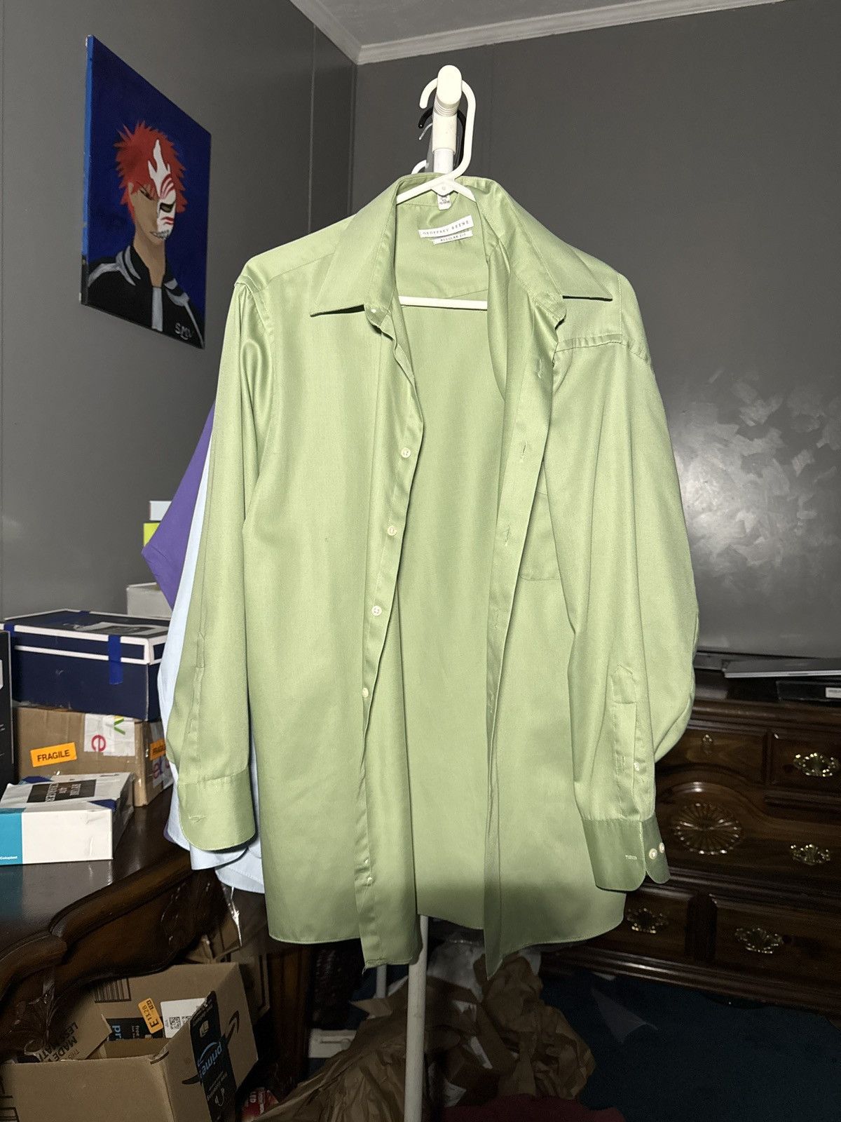 Other Ggeoffrey Beene Men’s Long Sleeve- Large Size US L / EU 52-54 / 3 - 1 Thumbnail