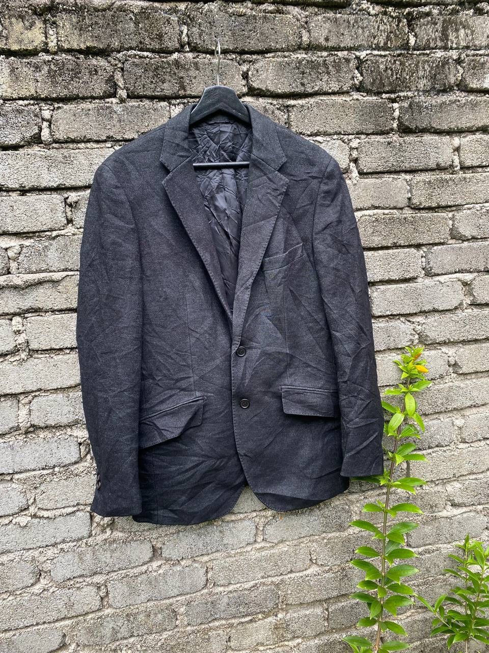 Katharine Hamnett London Katherine Hamnett London Wool Coat Size XL / US 12-14 / IT 48-50 - 3 Thumbnail