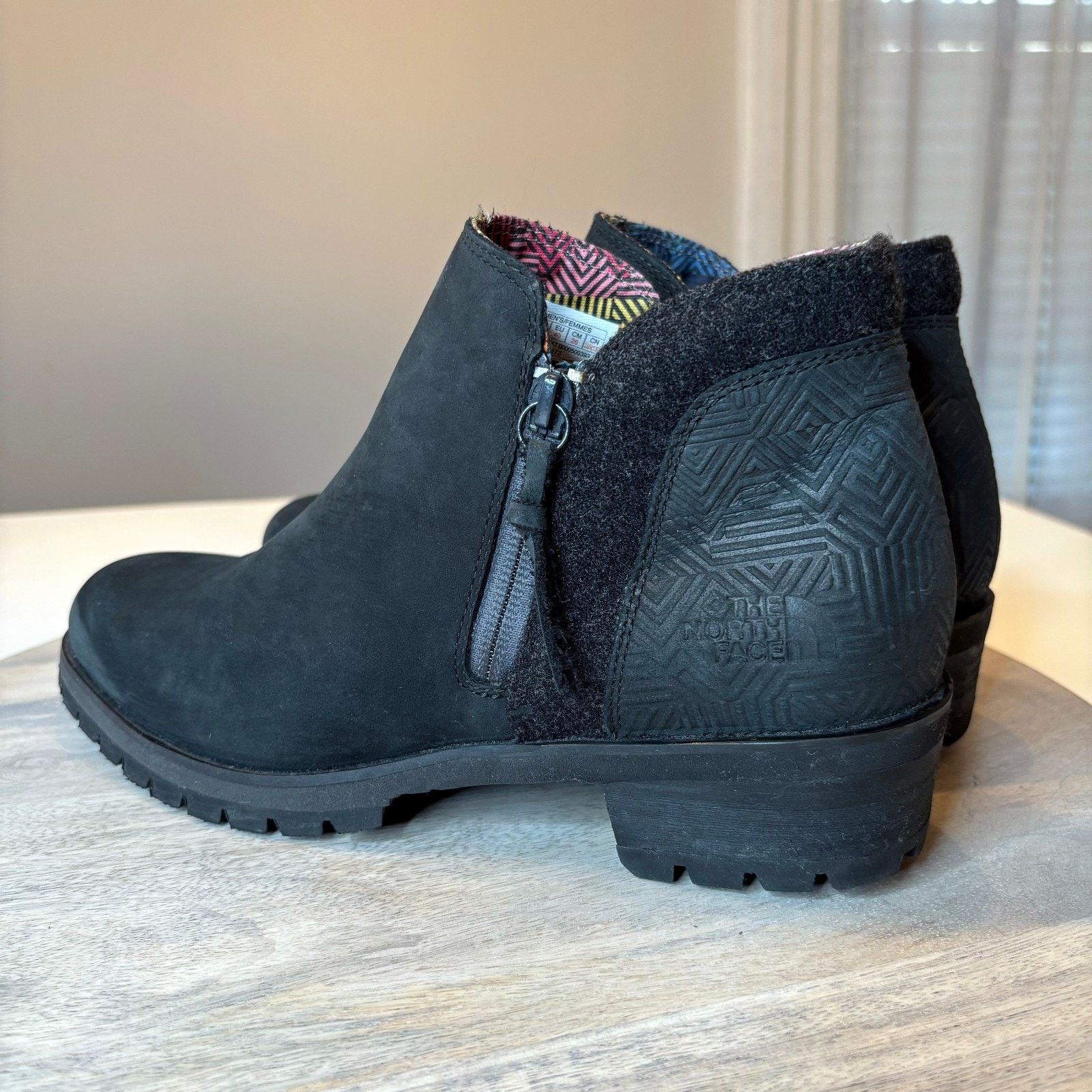 The North Face North Face Bridgeton Zip Black Leather Boots US Size 9 EU 40 Size US 9 / IT 39 - 4 Thumbnail