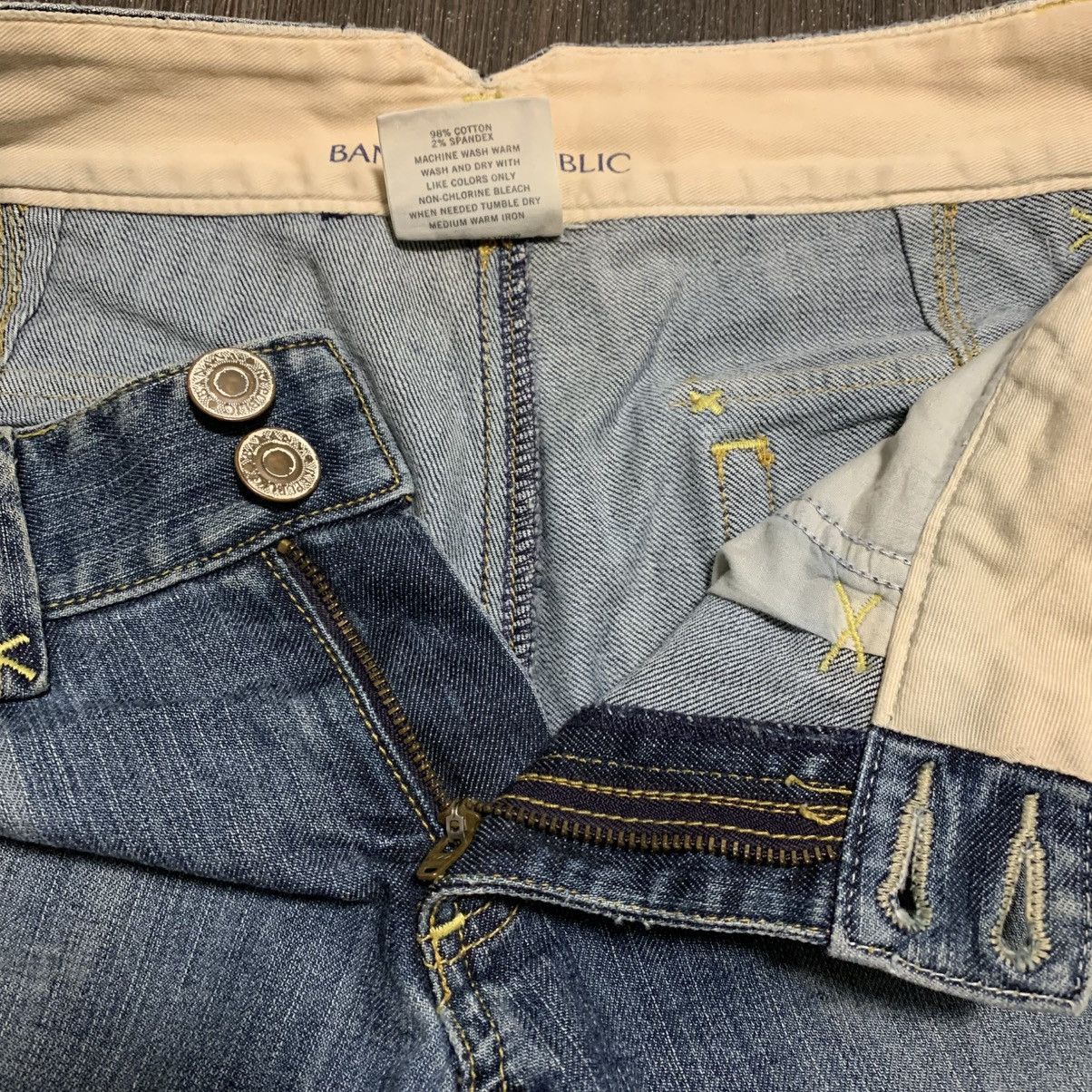 Banana Republic Banana Republic 2000s Bootcut Jeans Size 30" / US 8 / IT 44 - 6 Thumbnail