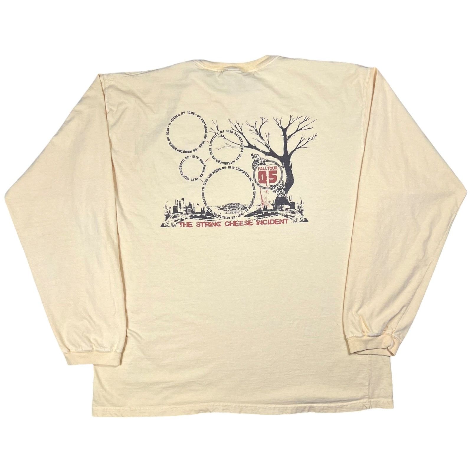 Band Tees × Vintage Vintage 2005 The String Cheese Incident SCI tour long sleeve Size US XXL / EU 58 / 5 - 6 Thumbnail