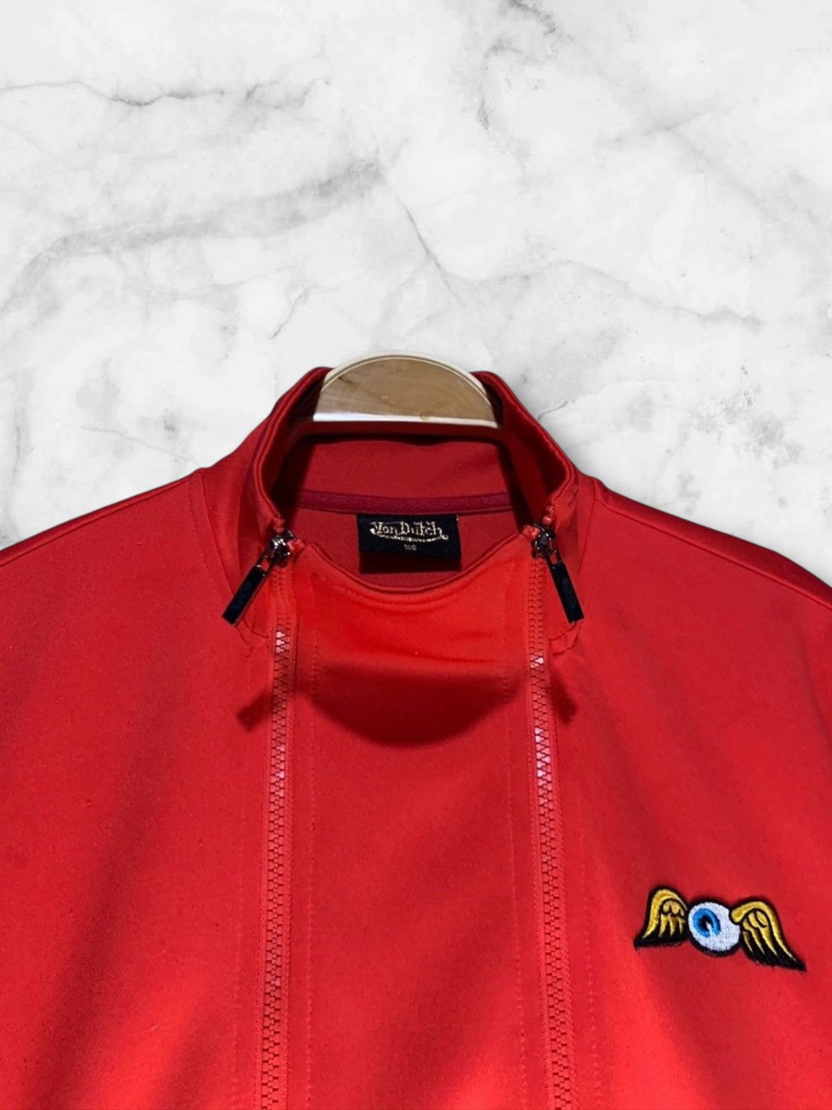 Le Grande Bleu (L.G.B.) × Von Dutch Von Dutch double zipper tracktop Size US S / EU 44-46 / 1 - 7 Thumbnail