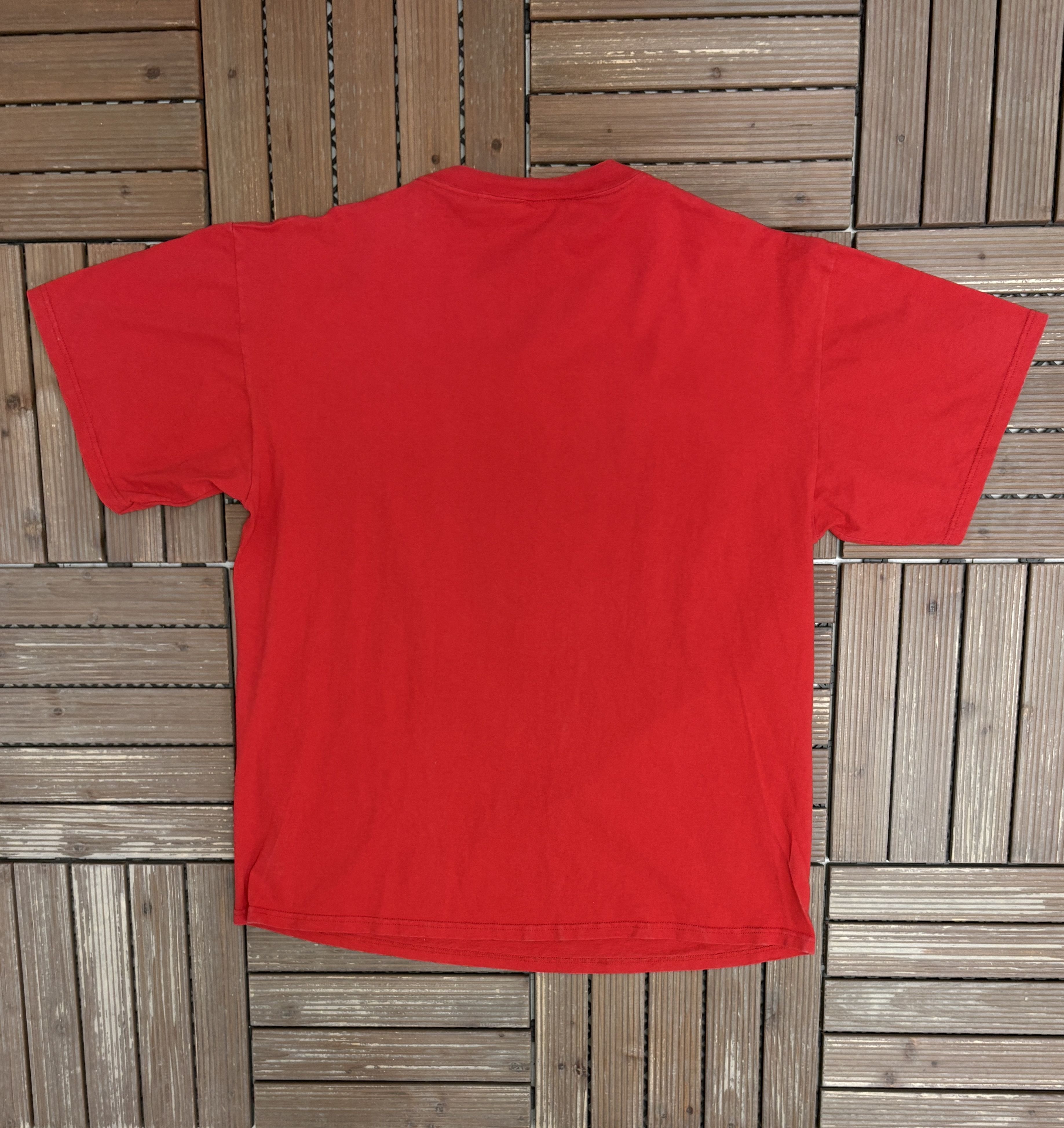 Vintage Cleveland Indians 1997 World Series Vintage Red T-Shirt Tee Size US XL / EU 56 / 4 - 4 Thumbnail