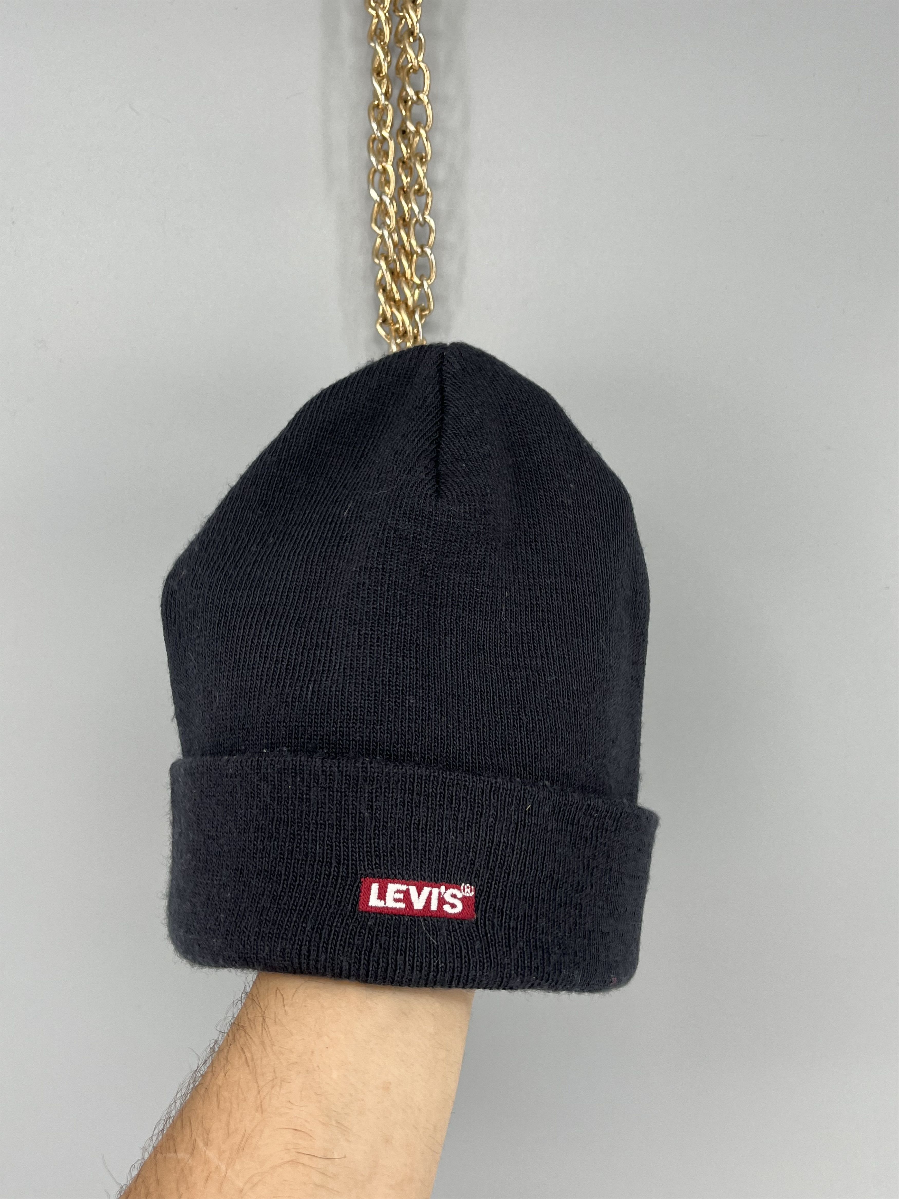 Levi's Levis Vintage 90s Made In Italy Red Tab Small Logo Hat Size ONE SIZE - 1 Thumbnail