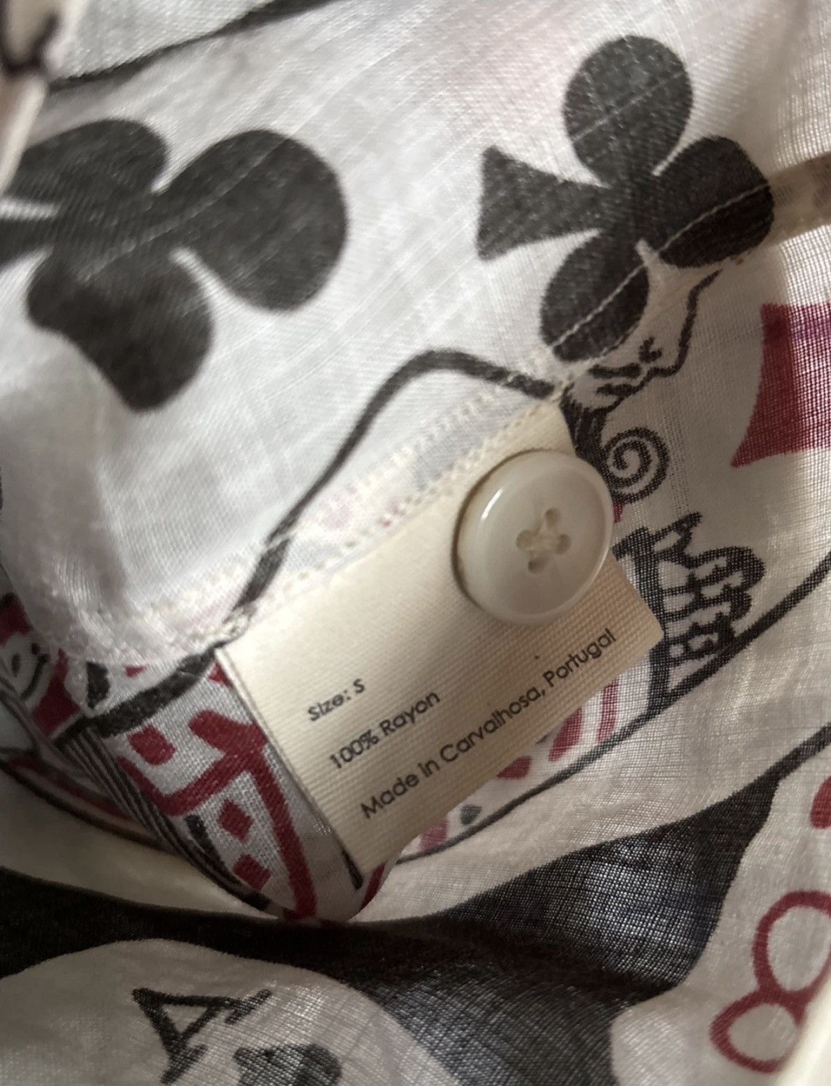 Bode Bode Cards Shirt Size US S / EU 44-46 / 1 - 7 Thumbnail