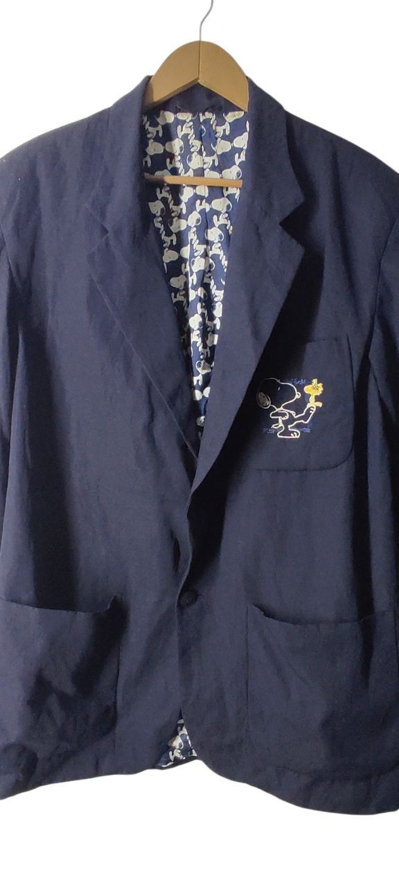 Iceberg ICEBERG X SNOOPY PEANUTS BLAZER COAT JACKET Size US L / EU 52-54 / 3 - 6 Thumbnail