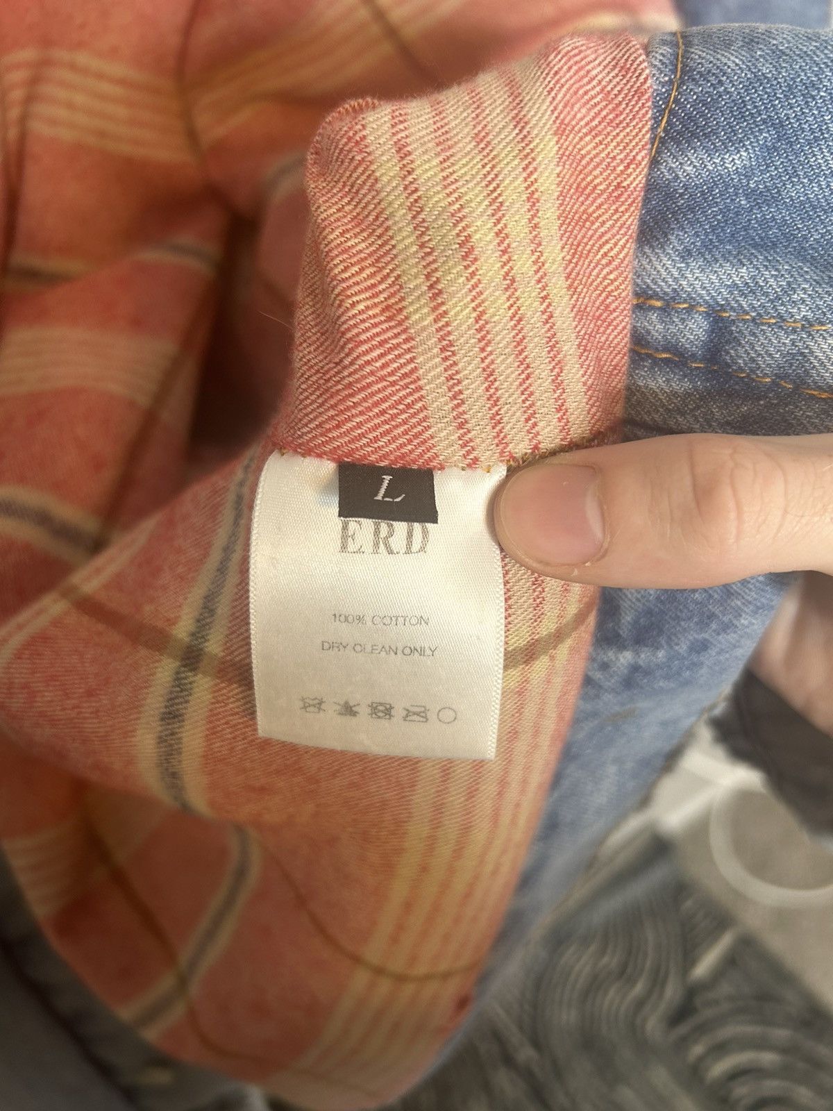 Enfants Riches Deprimes Brian Jonestown Massacre Denim Jacket GRAIL Size US L / EU 52-54 / 3 - 7 Thumbnail