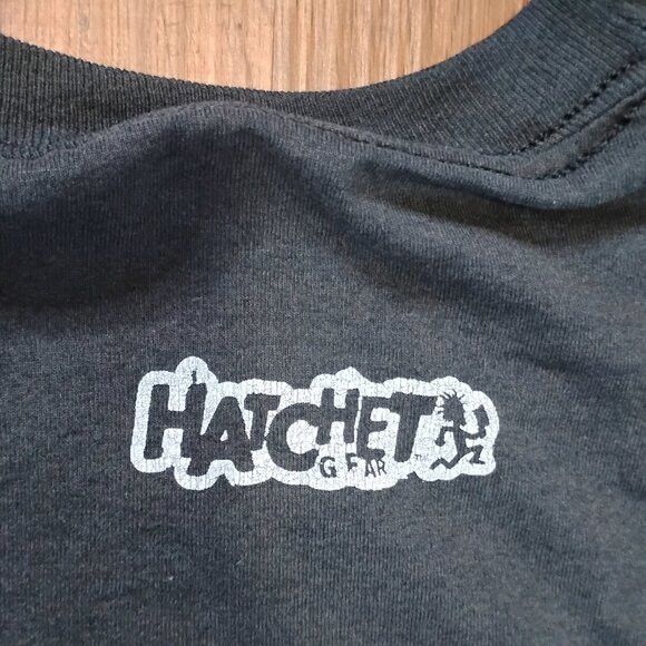 Band Tees Vintage Hatchet Gear Anybody Killa Ghetto Neighbor T-Shirt Size US XXL / EU 58 / 5 - 7 Thumbnail