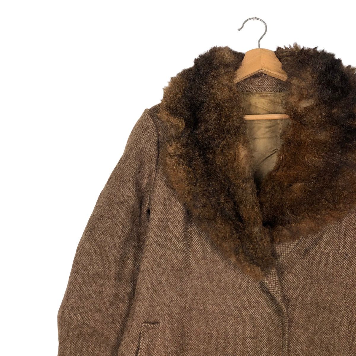 Japanese Brand 🔥Vintage Max Mara Long Jacket Double Collar Mink Fur Size US M / EU 48-50 / 2 - 7 Thumbnail