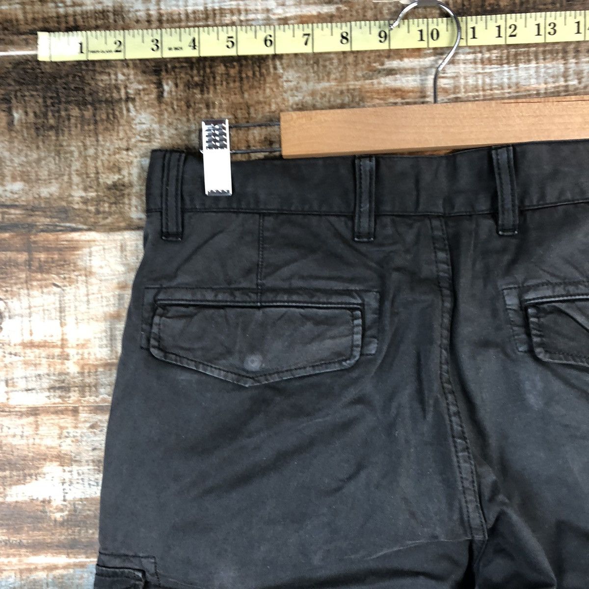 Japanese Brand Uniqlo Black Cargo utility tactical Multipocket Pants #A2561 Size US 30 / EU 46 - 18 Thumbnail