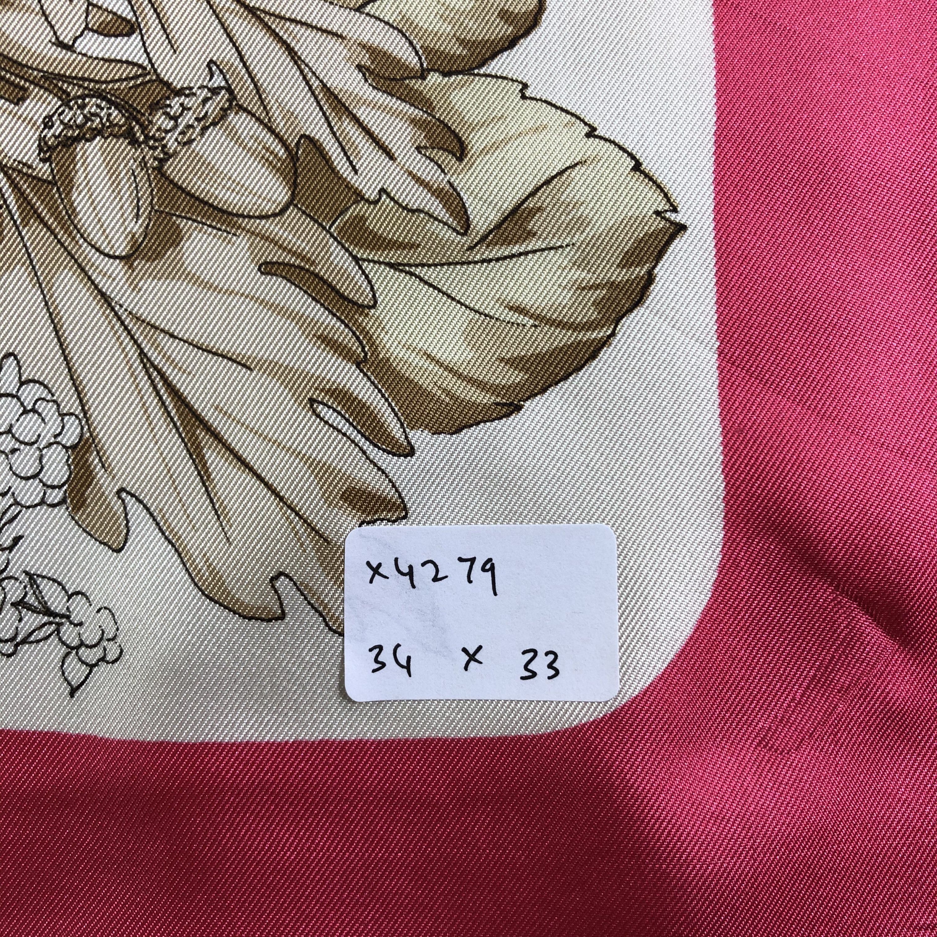 Lancel × Vintage Vintage Lancel Silk Scarf Size ONE SIZE - 6 Thumbnail