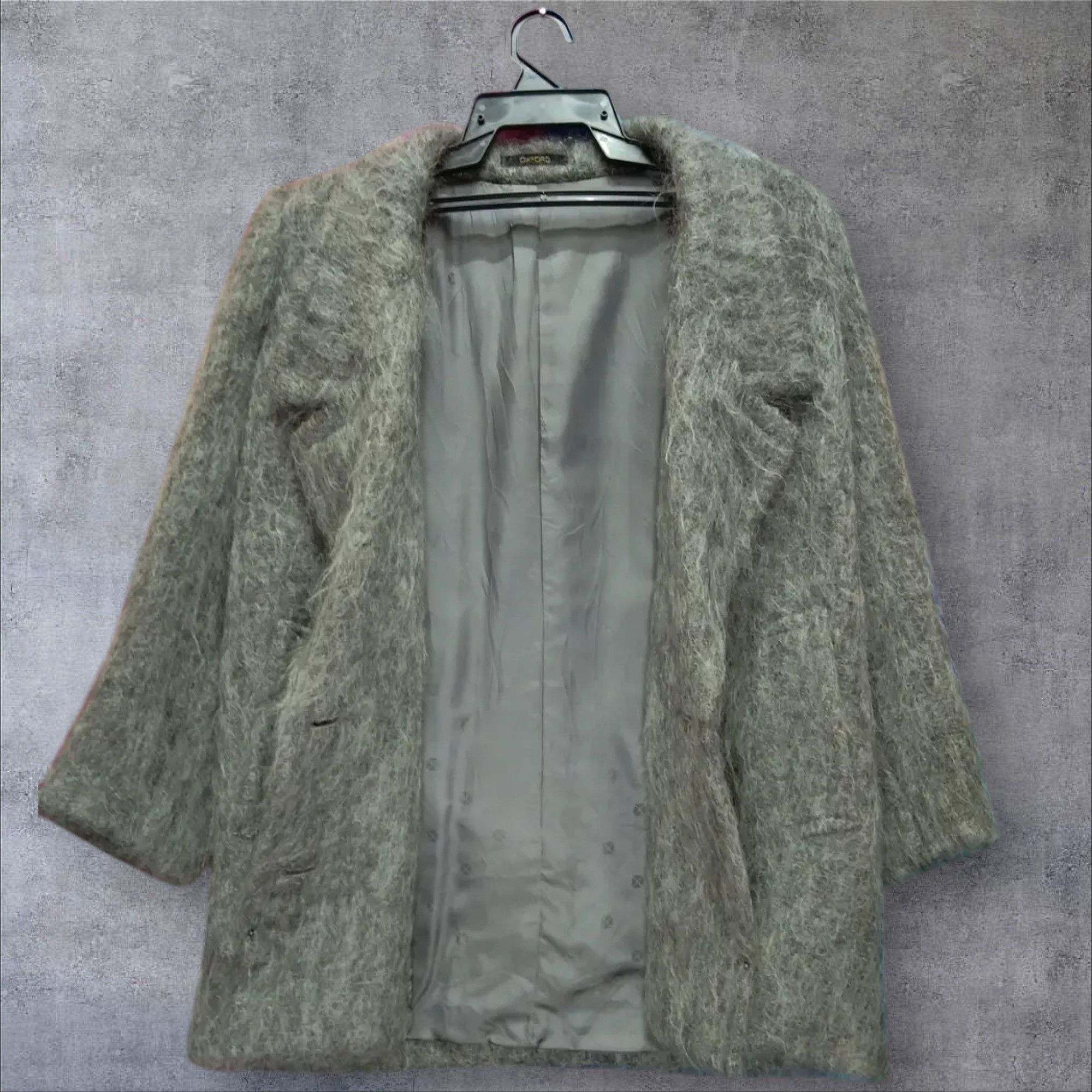 Other VINTAGE OXFORD DOUBLE BREASTED COAT(MOHAIR) Size US S / EU 44-46 / 1 - 2 Thumbnail