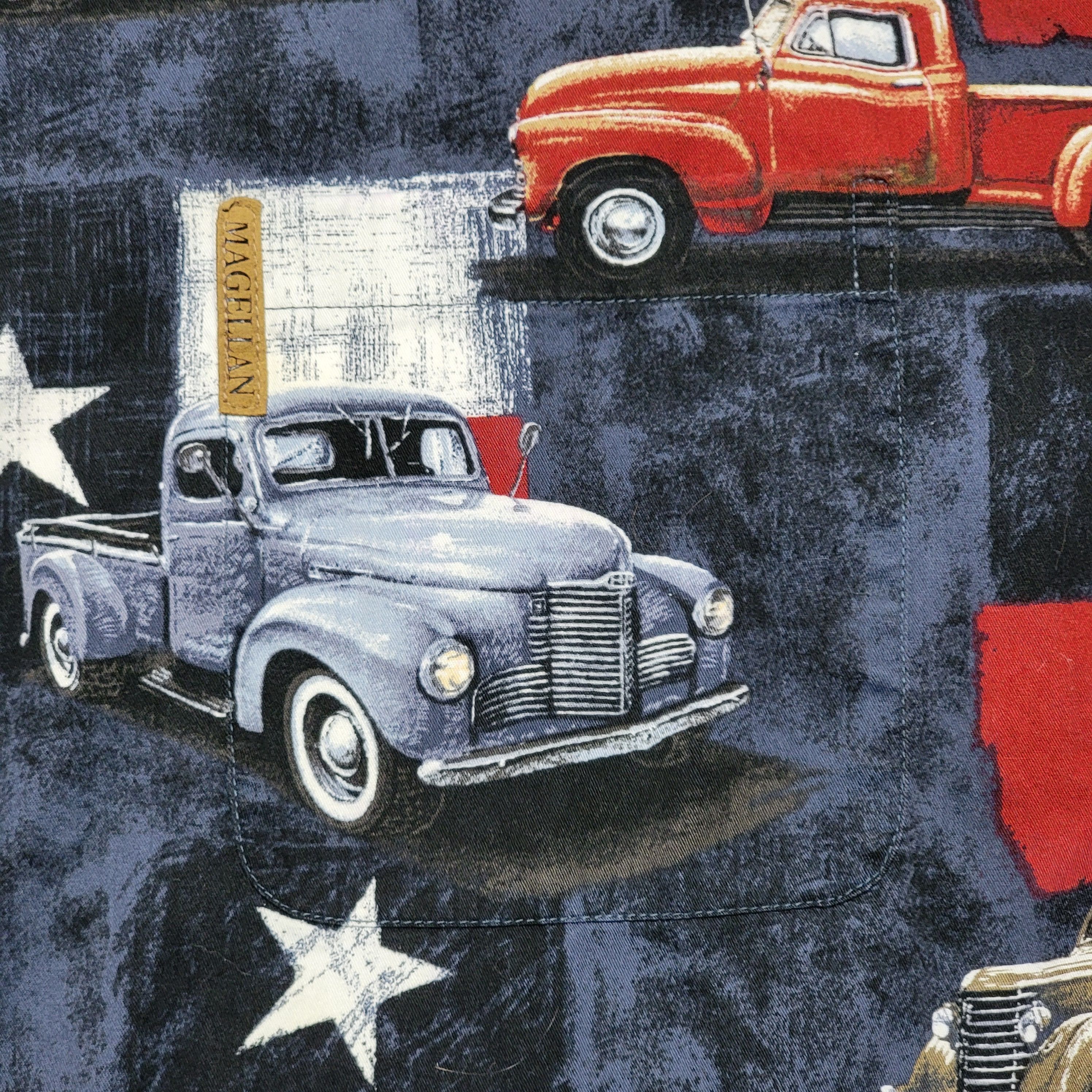Other Magellan SS Shirt Texas Flag & Classic Trucks - Size XXL Size US XXL / EU 58 / 5 - 3 Thumbnail