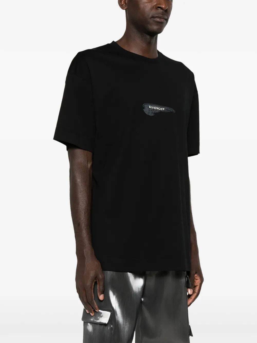 Givenchy o1w1db10325 Standard Short Sleeve Base in Black Size US XS / EU 42 / 0 - 3 Thumbnail