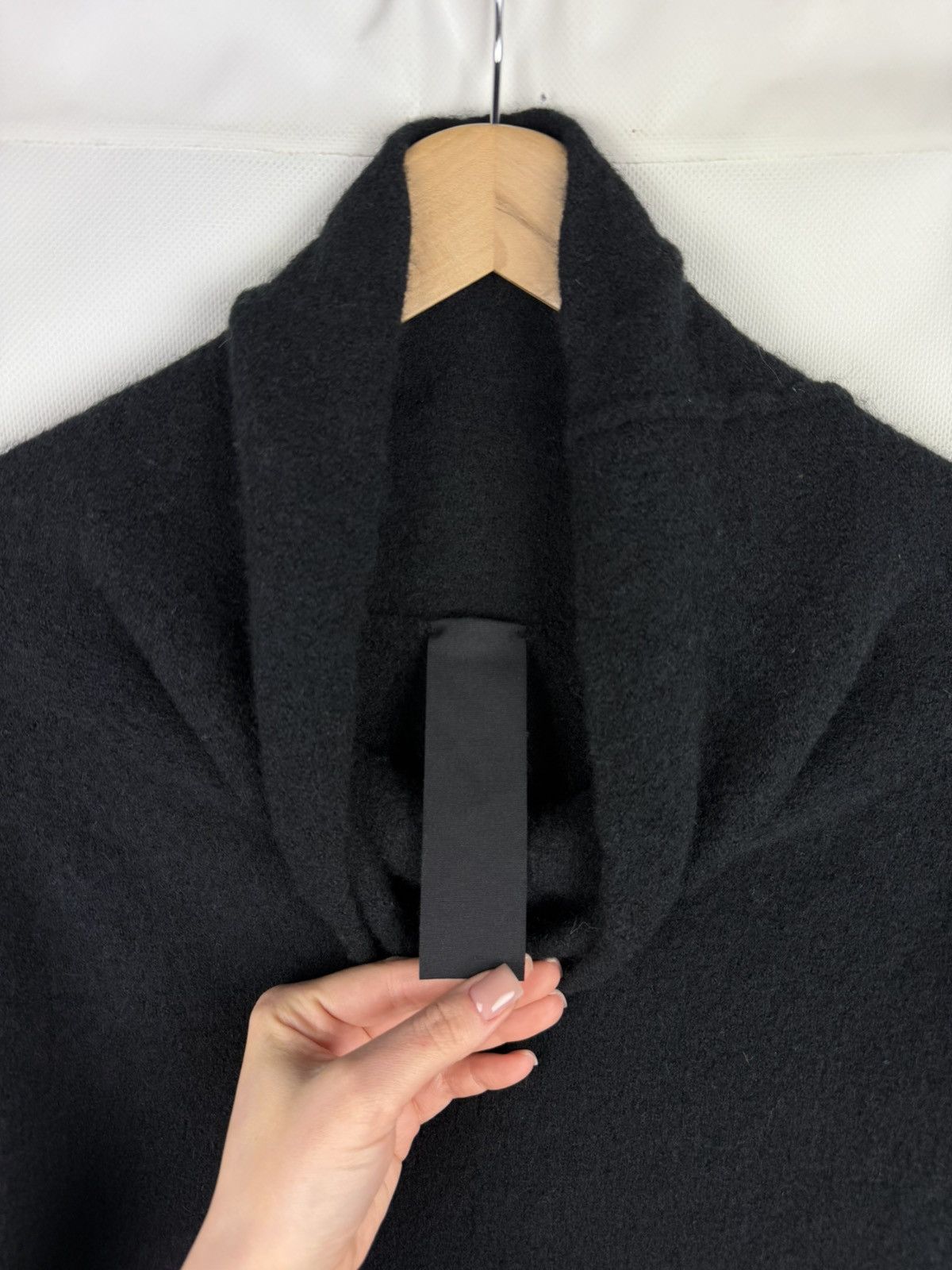 Rundholz Rundholz Avant-Garde High Neck Oversized Sweater Pullover Size S / US 4 / IT 40 - 10 Thumbnail