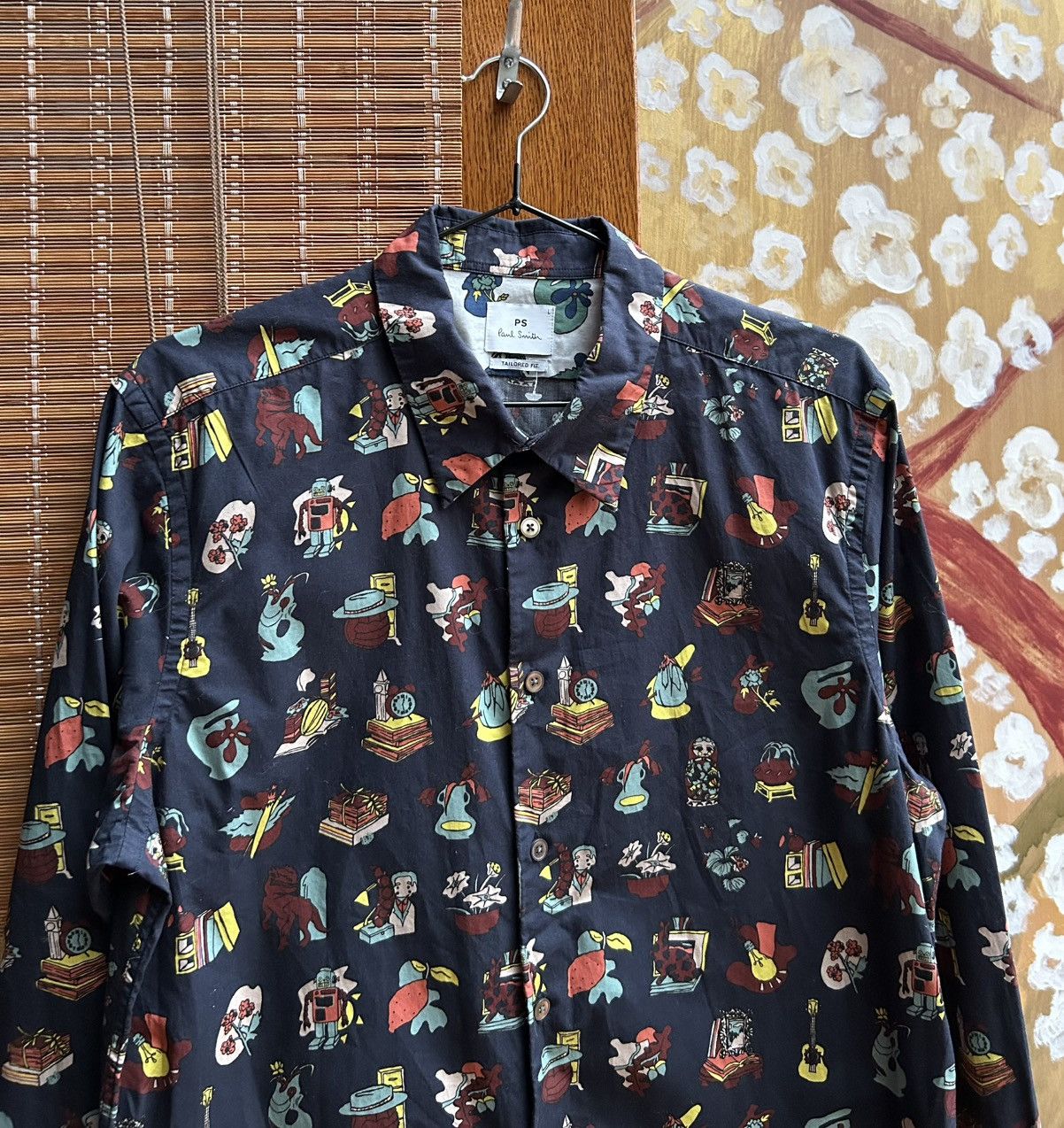 Paul Smith PS Paul Smith Novelty Print Long Sleeve Button-Up Shirt Size US L / EU 52-54 / 3 - 3 Thumbnail