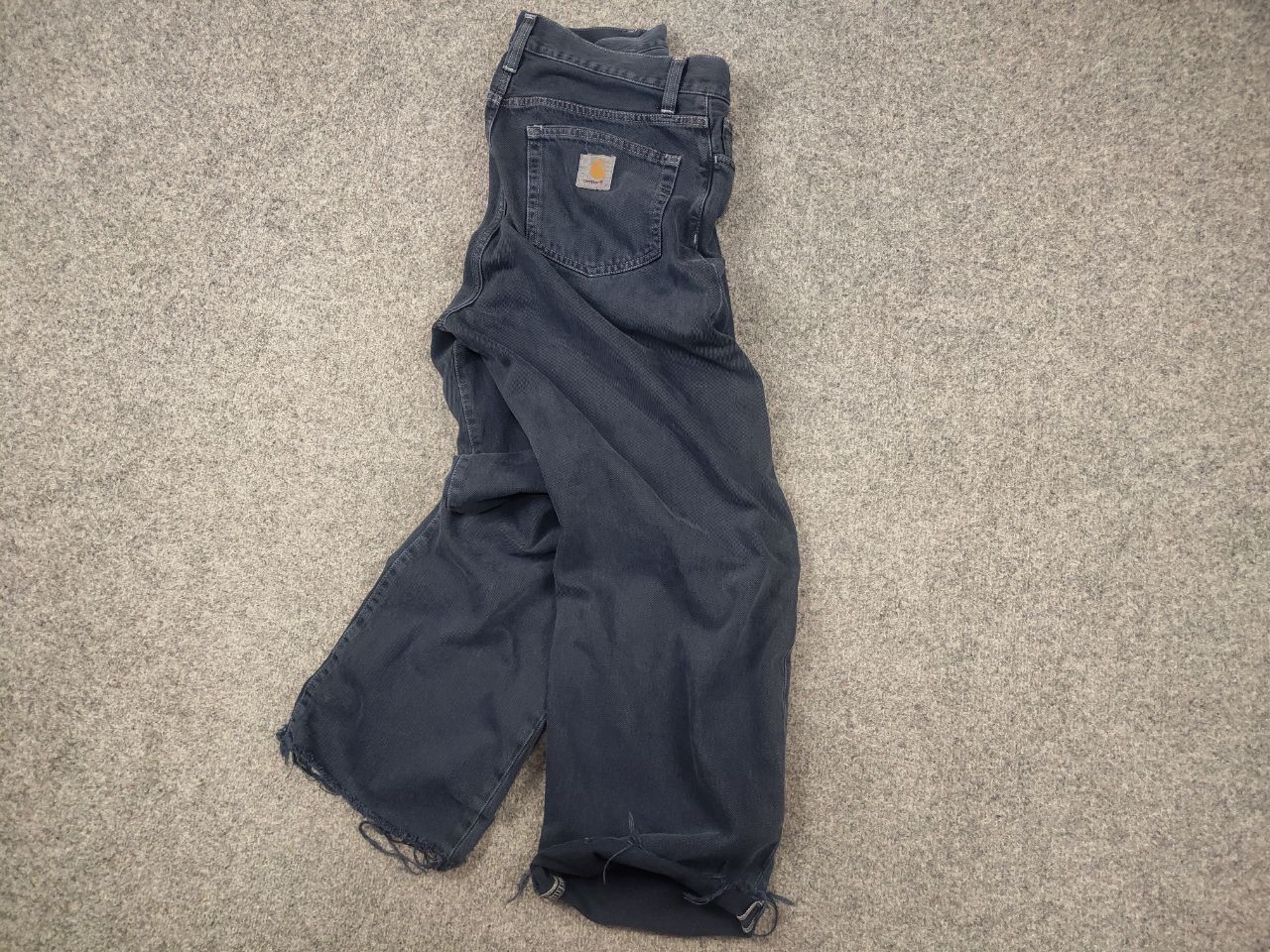 Carhartt Vintage Carhartt Wip Denim Jeans boiled effect loose ripped Size US 32 / EU 48 - 3 Thumbnail