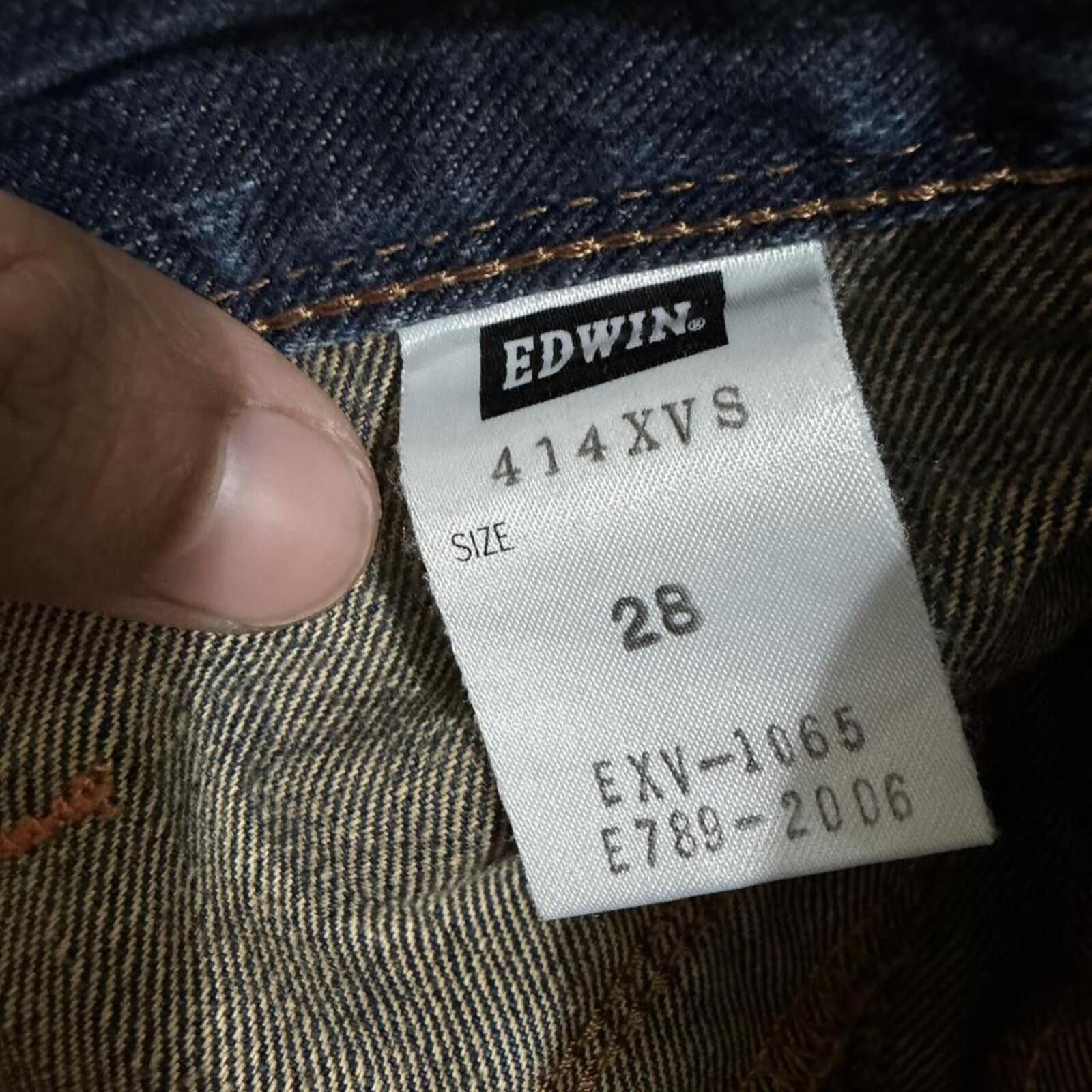 True Religion Vintage EDWIN XV double waist denim jeans Size 30" / US 8 / IT 44 - 8 Thumbnail