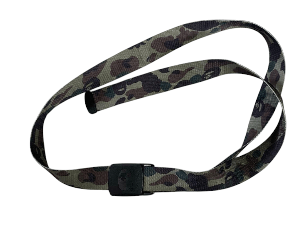 Bape BAPE GREEN CAMO ACRYLIC BELT Size ONE SIZE - 1 Thumbnail