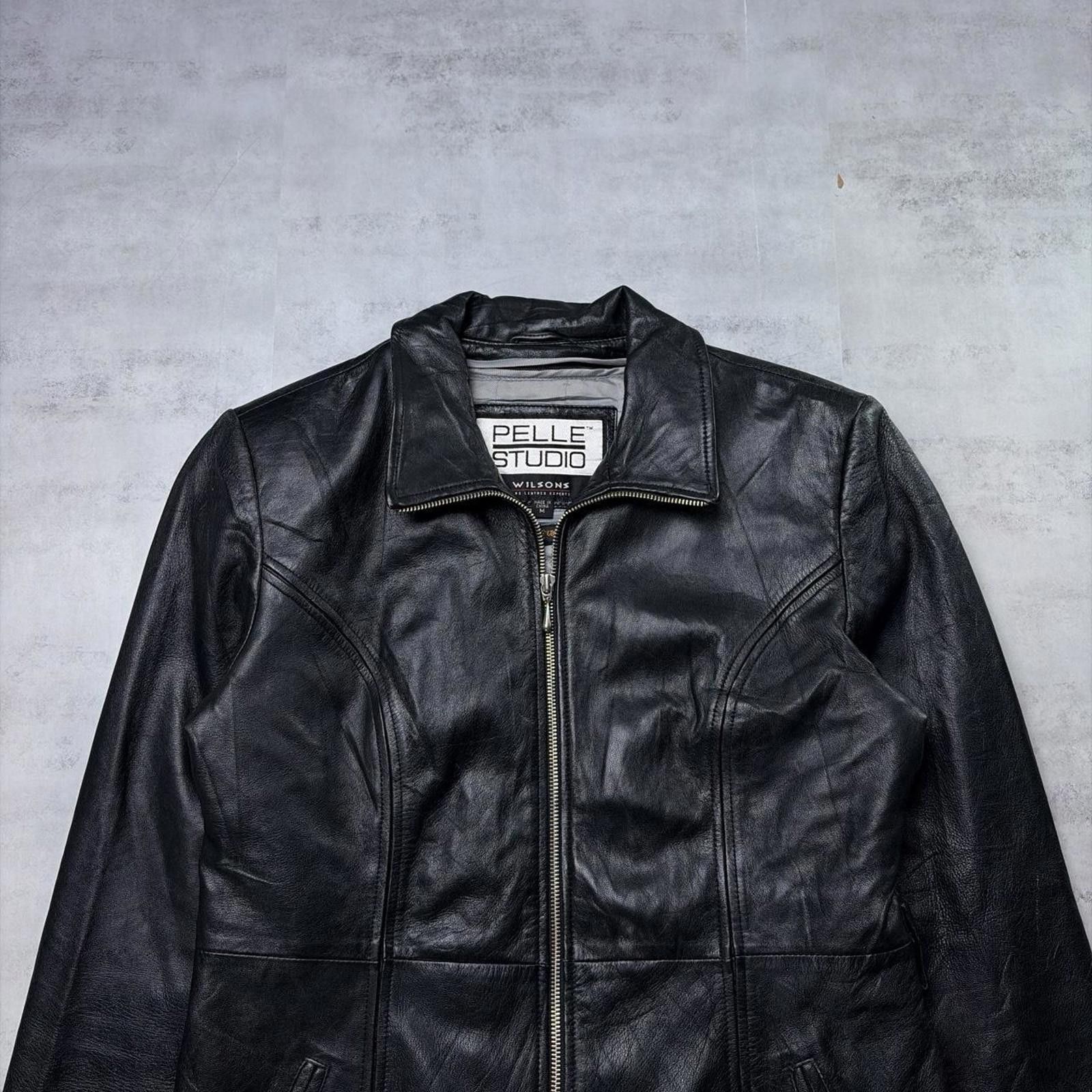Wilsons Leather Vintage Pelle Studio Wilson’s Leather Insulated Bombe Jacket Size M / US 6-8 / IT 42-44 - 3 Thumbnail
