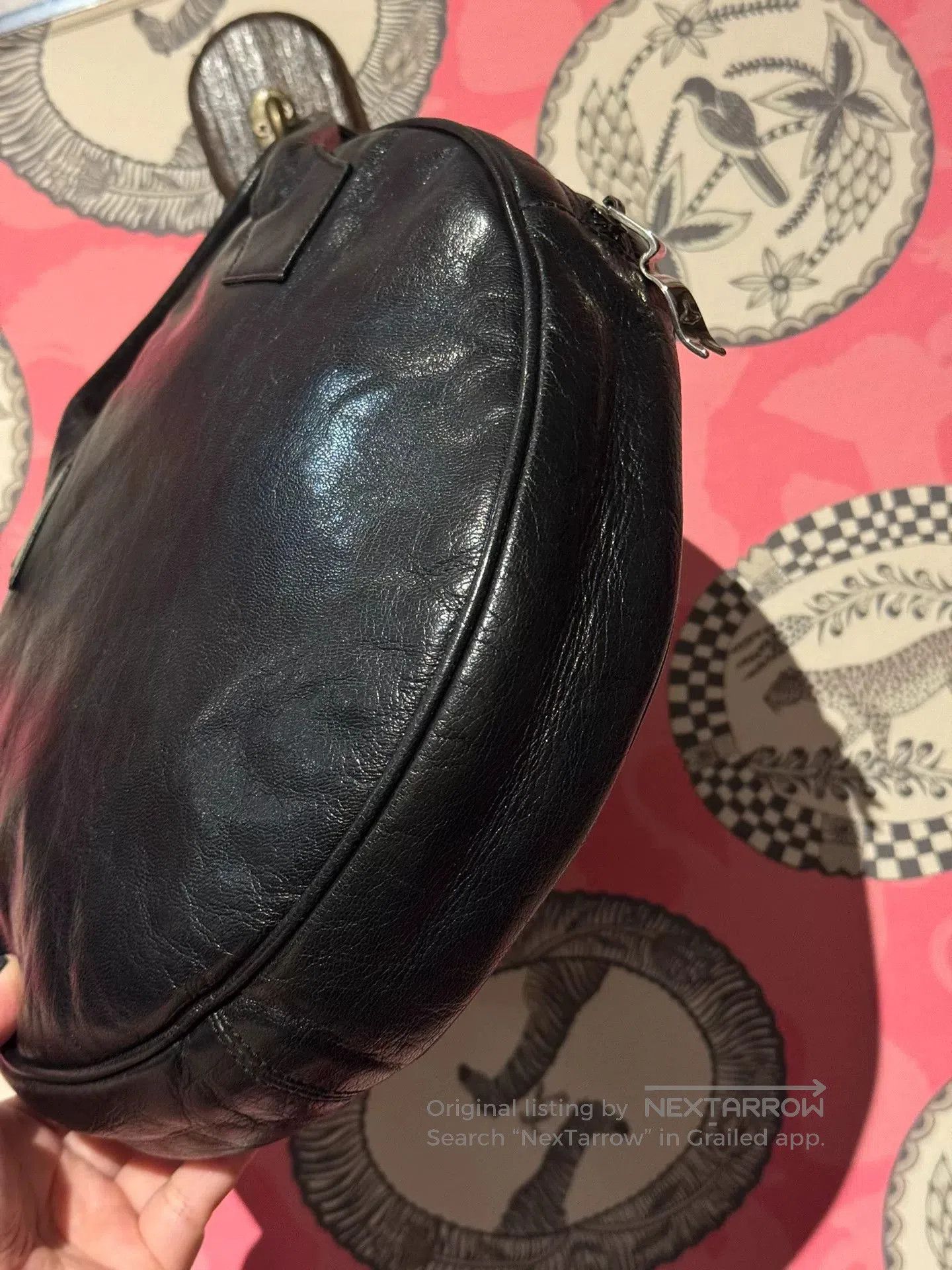 Vivienne Westwood Vivienne Westwood Black Round Tote Bag. Size ONE SIZE - 6 Thumbnail