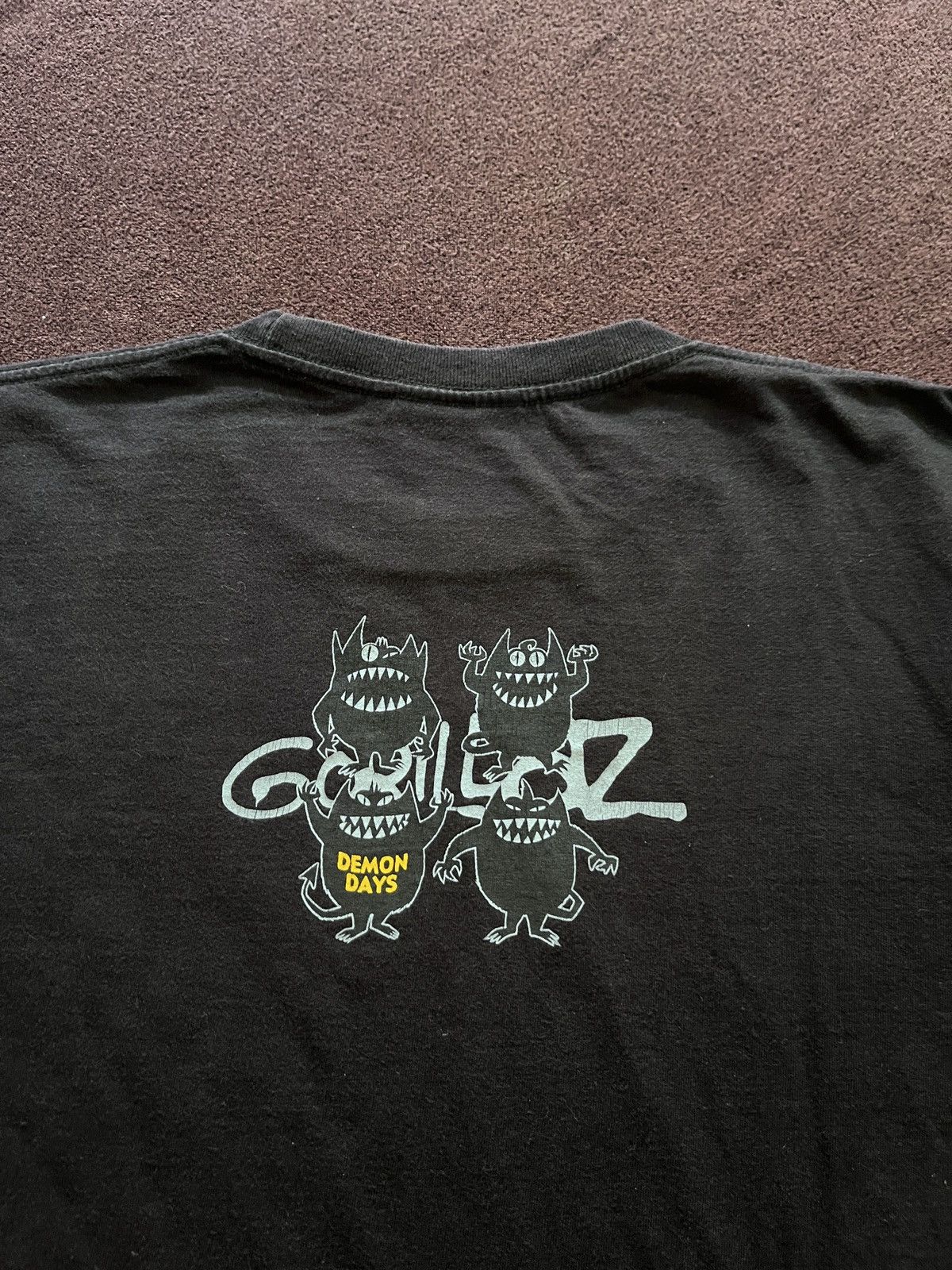 Band Tees Vintage Gorillaz 2005 Demon days Album Size US M / EU 48-50 / 2 - 2 Thumbnail