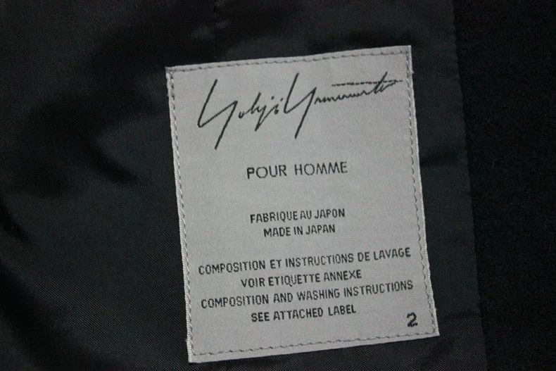 Yohji Yamamoto Yohji Yamamoto size 2 12aw snap blazer 2505-Nextarrow Size 36R - 5 Thumbnail