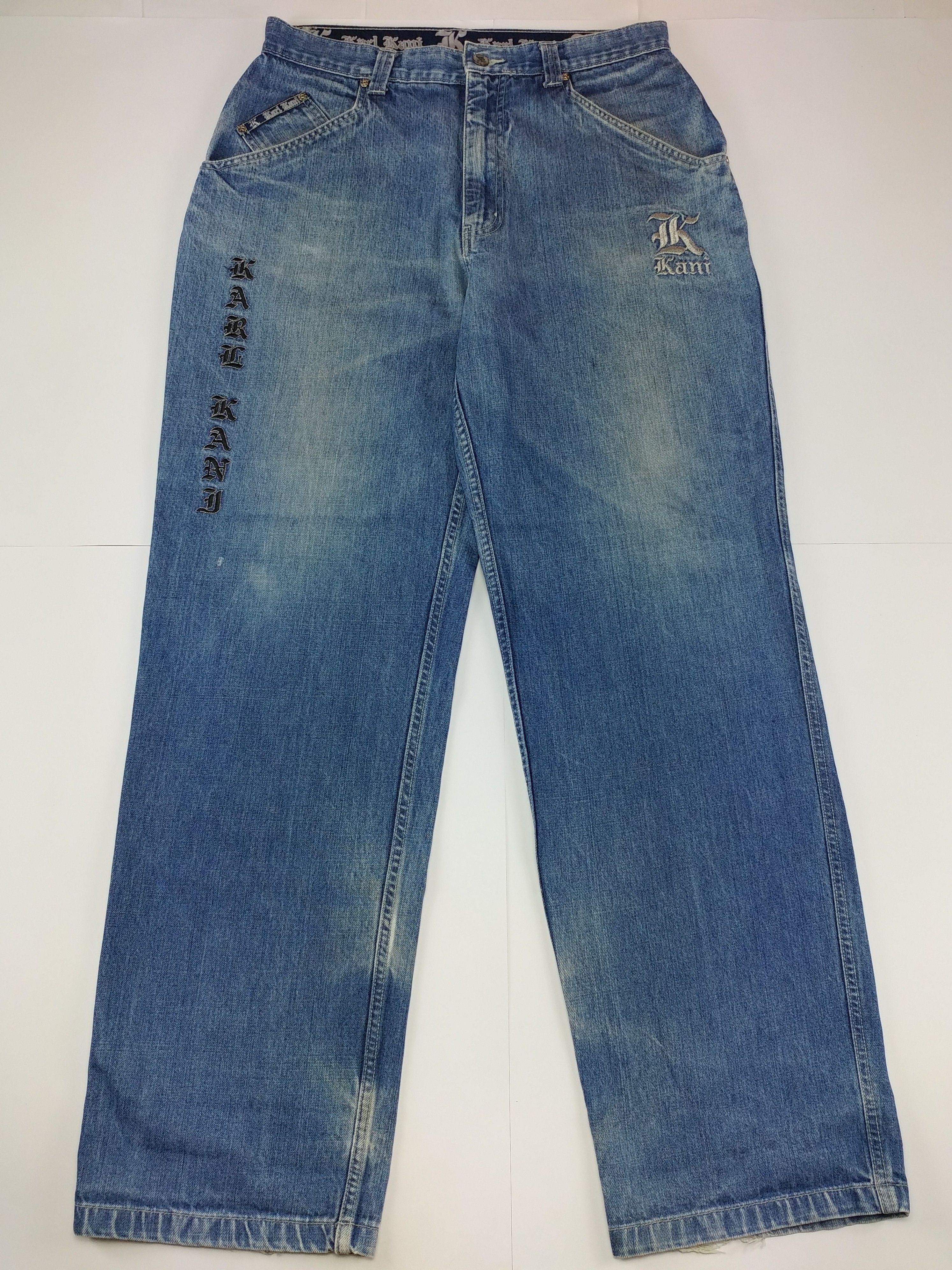 Karl Kani KARL KANI jeans, Compton baggy, vintage Kani, 90s hip hop 32 Size US 32 / EU 48 - 2 Thumbnail