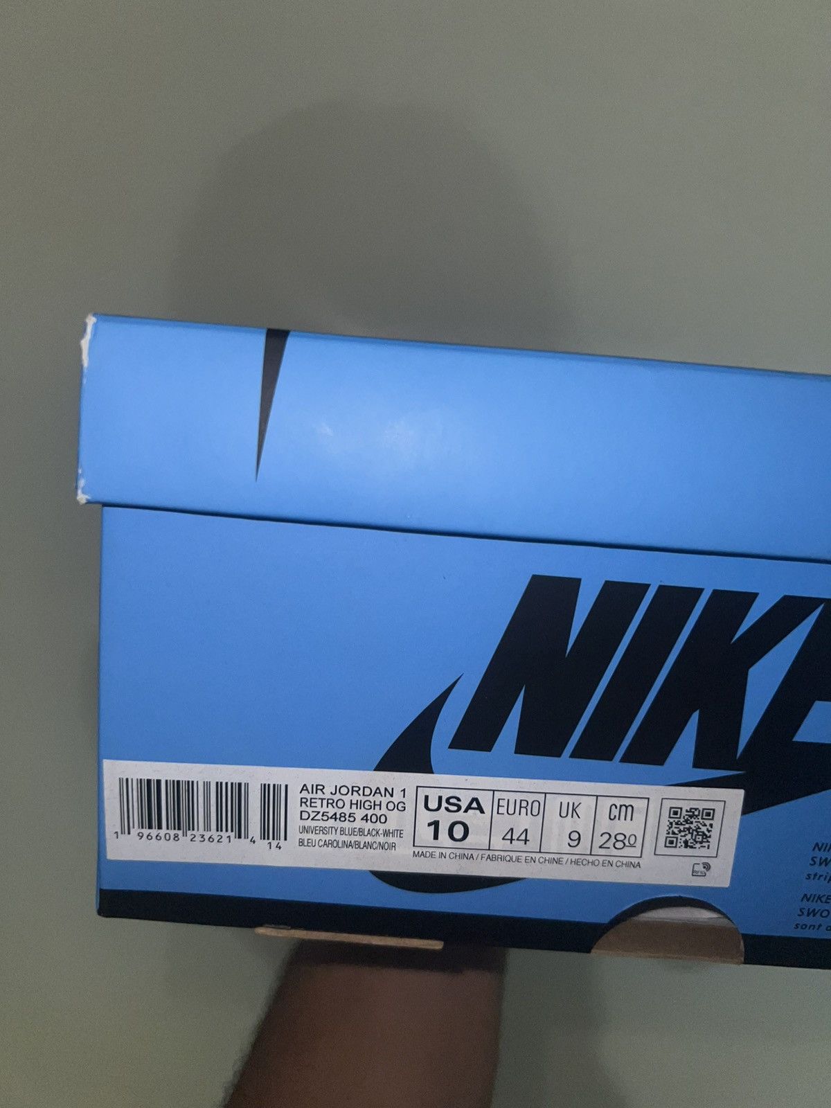 Jordan Brand Jordan 1 Retro “Unc Toe” Size US 10 / EU 43 - 7 Thumbnail