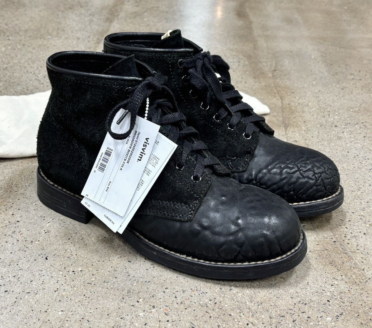 Visvim 24aw Brigadier Boots Folk ，us10