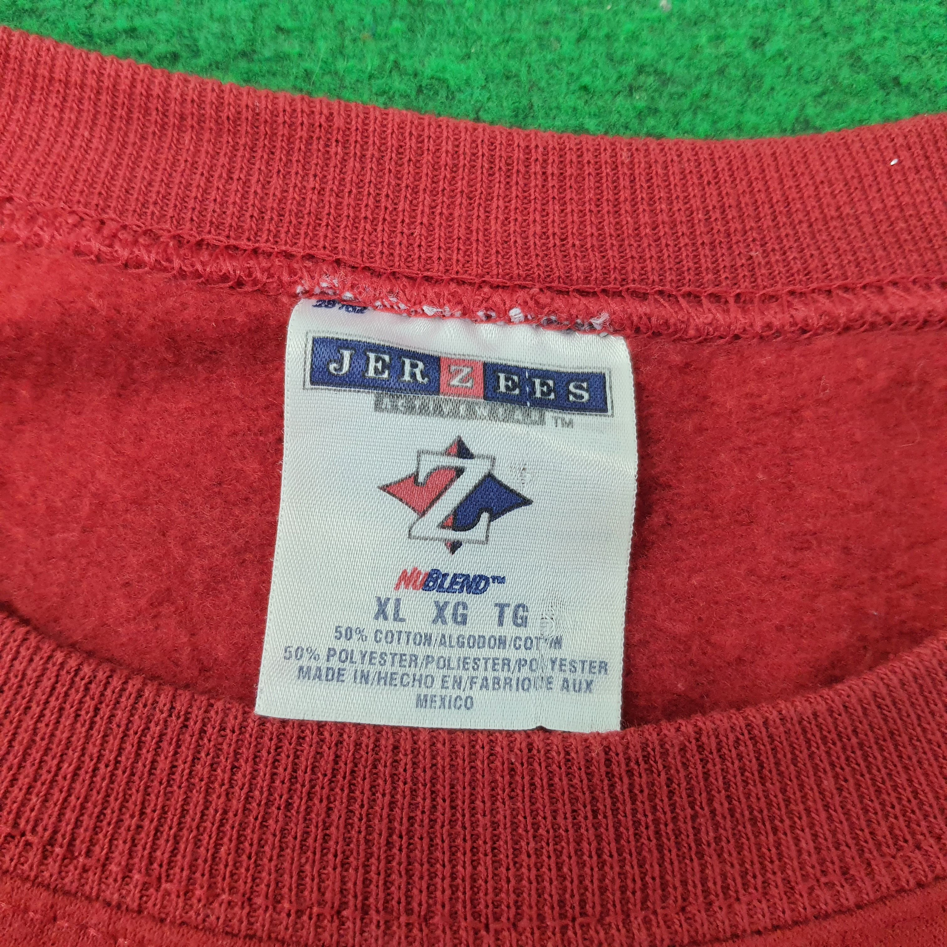 Jerzees Vintage Jerzees Hiland Hawks Basketball Sweatshirt C226N19 Size US XL / EU 56 / 4 - 4 Thumbnail