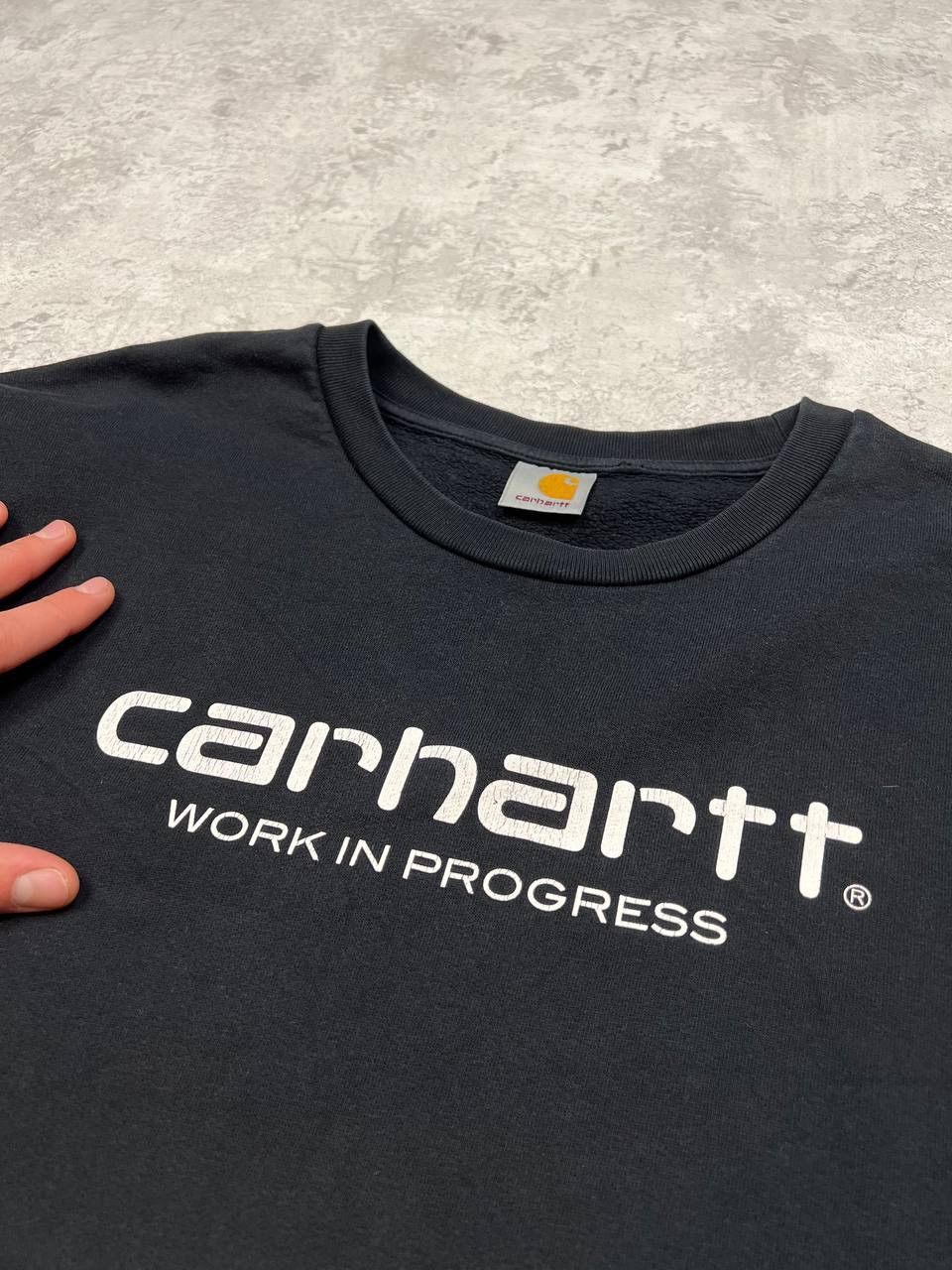 Carhartt Vintage Carhartt Sweatshirt Big Logo Size US XL / EU 56 / 4 - 5 Thumbnail