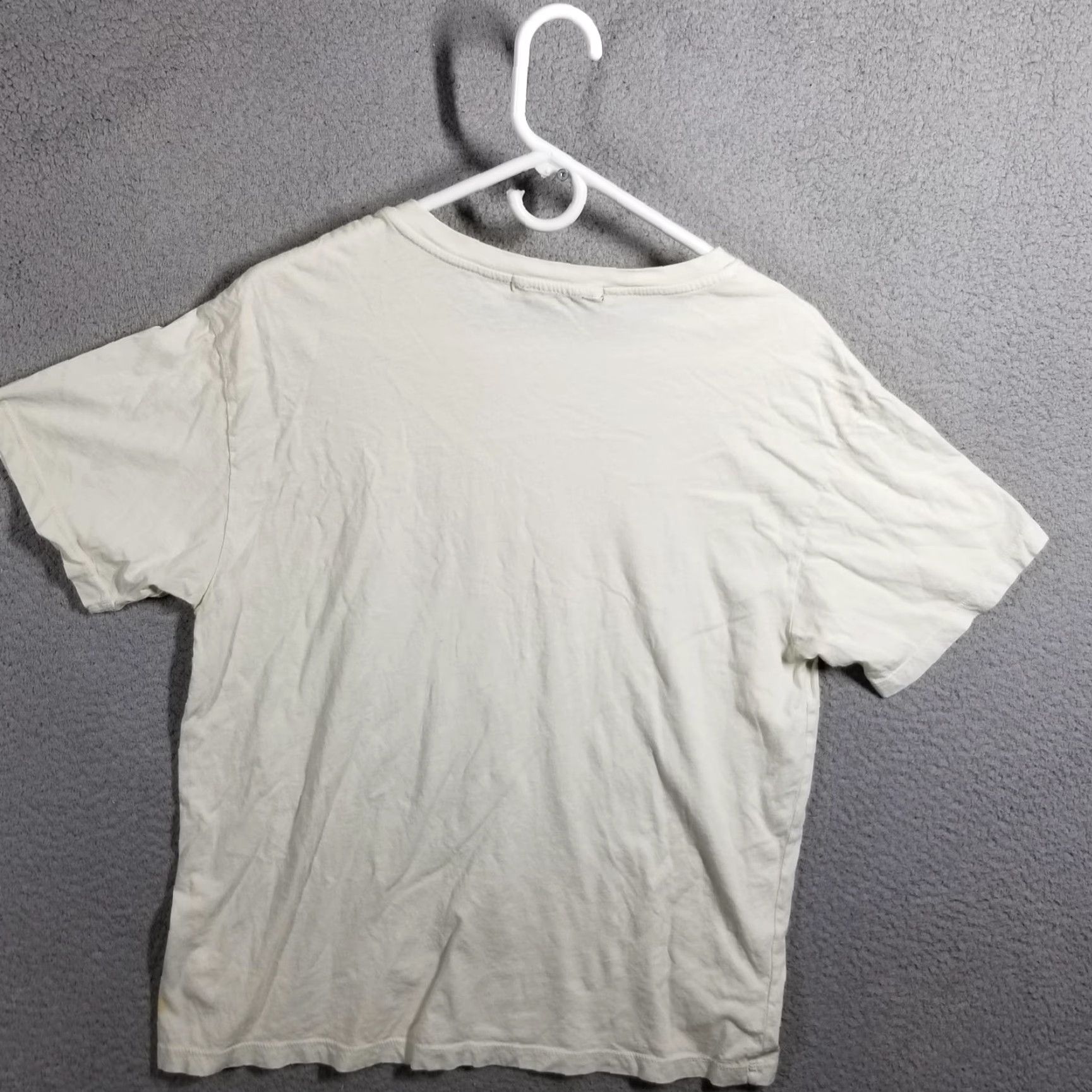 Anthropologie Foo Fighters Graphic T-shirt LETLUV Men M Crew Neck Short Sleeve White Cotton Jersey Band Music Rock 90s Concert Tee Size US M / EU 48-50 / 2 - 2 Thumbnail