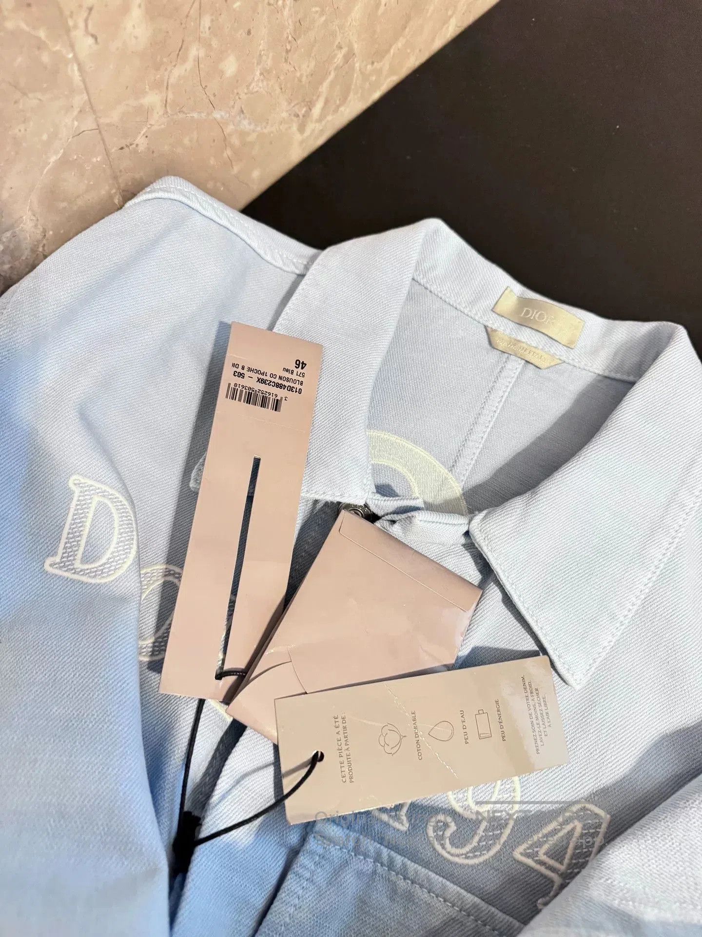 Dior Dior 21SS 1947 Embroidered Denim Jacket. Size US S / EU 44-46 / 1 - 4 Thumbnail