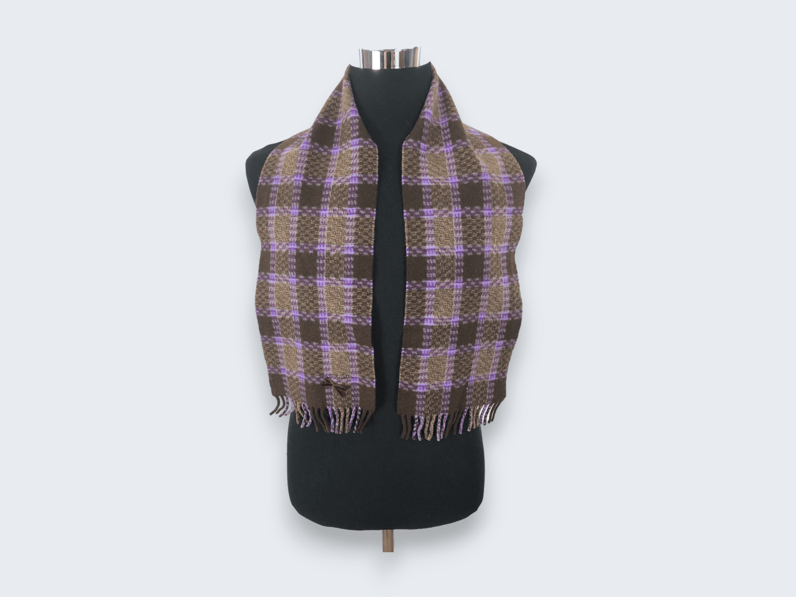 Paul Smith × Vintage Vintage Paul Smith Wool Scarf Muffler MF369 Size ONE SIZE - 3 Thumbnail