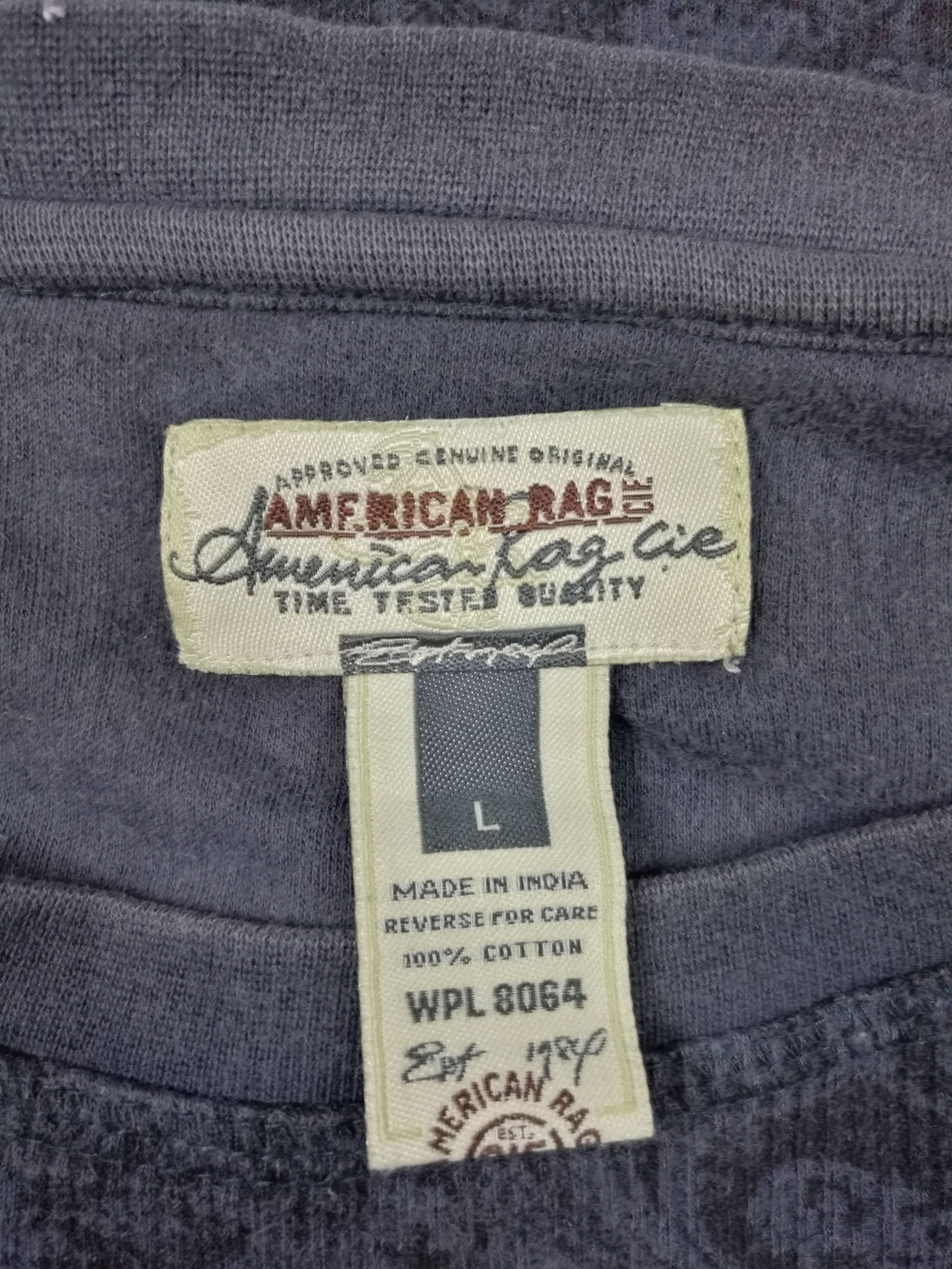American Rag Vintage American Rag Short Sleeve T-Shirt Size US L / EU 52-54 / 3 - 3 Thumbnail