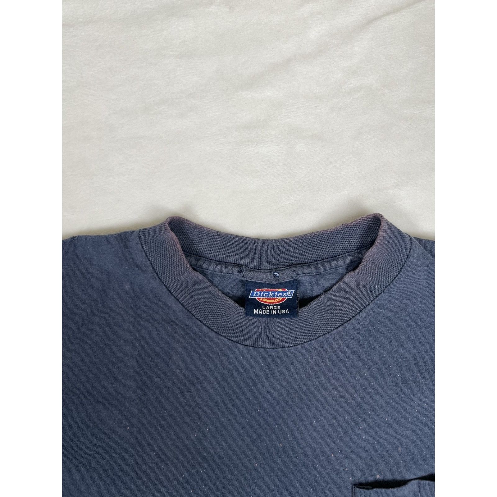 Dickies Vintage Dickies Blank Blue T-Shirt Size M/L Single Stitch Ma Size US M / EU 48-50 / 2 - 3 Thumbnail
