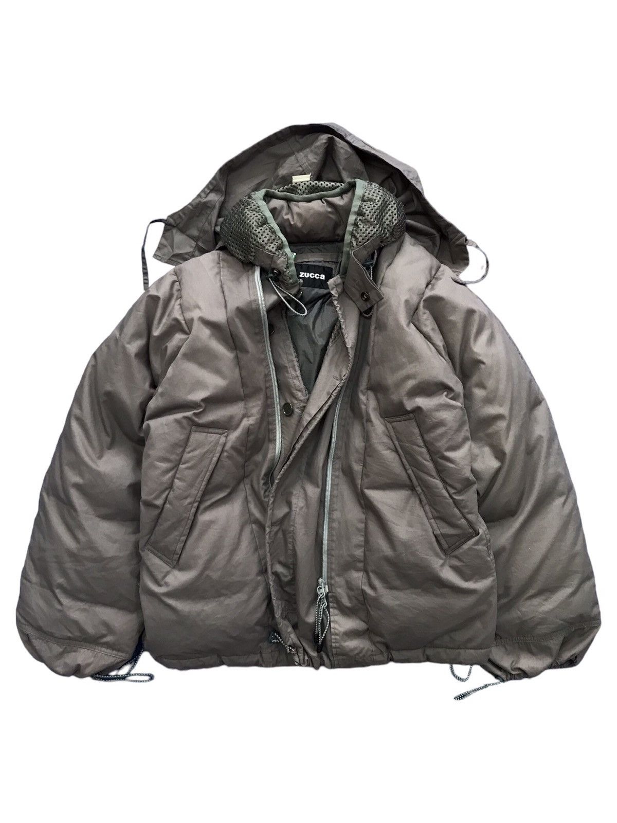 90s ZUCCA Archive Anorak Puffer Down