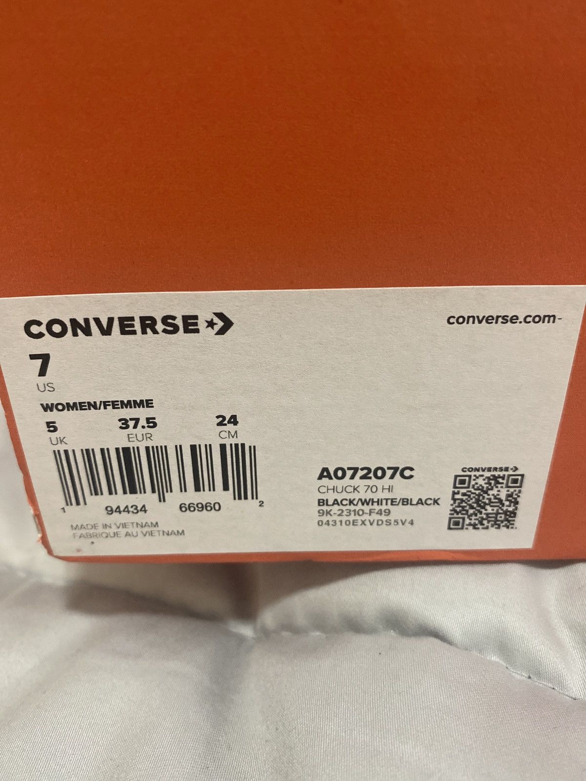 Converse Converse Chuck 70 HI Size US 7 / IT 37 - 2 Thumbnail