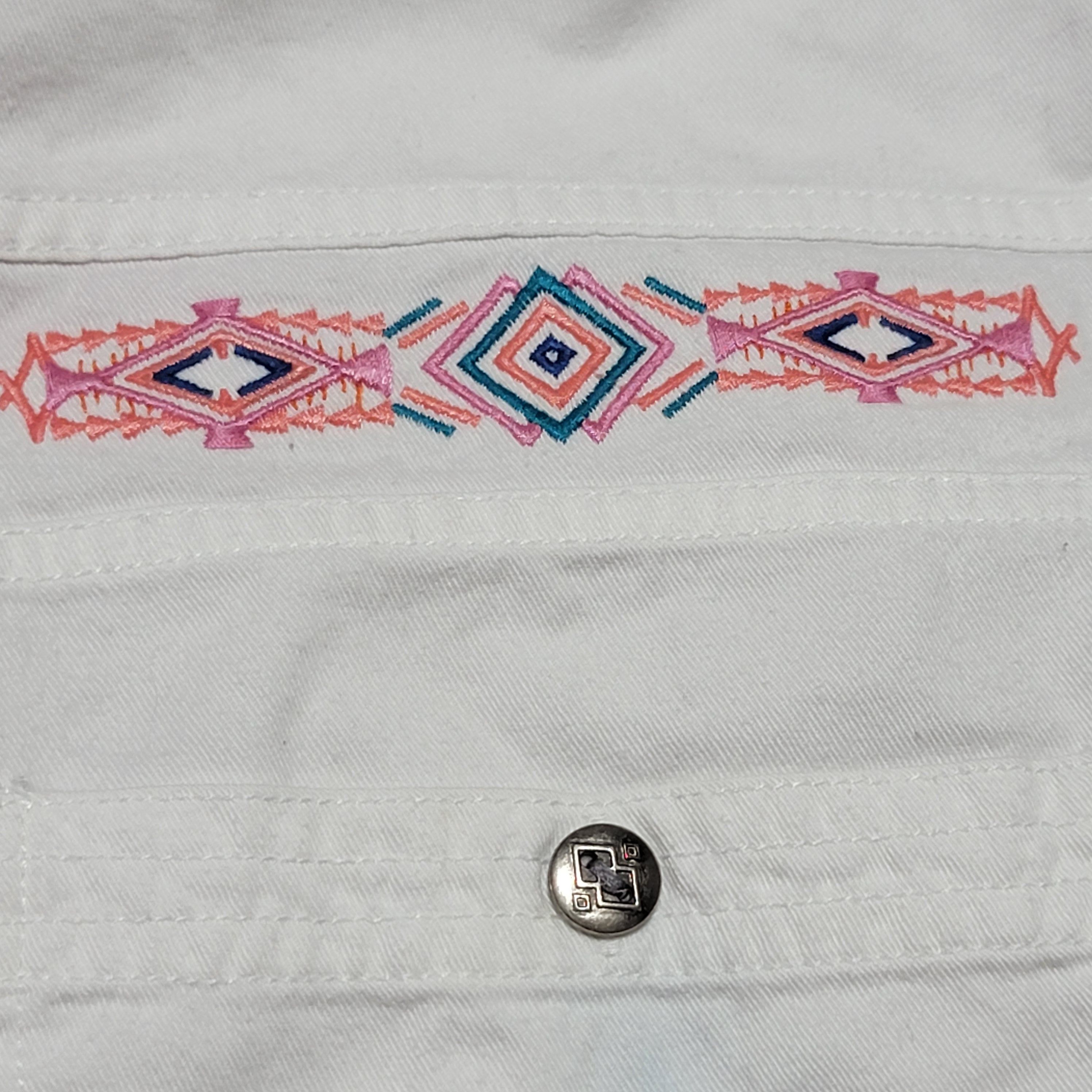 Other Nuovo LS Southwestern Shacket w/ Embroidery - Medium Size M / US 6-8 / IT 42-44 - 3 Thumbnail