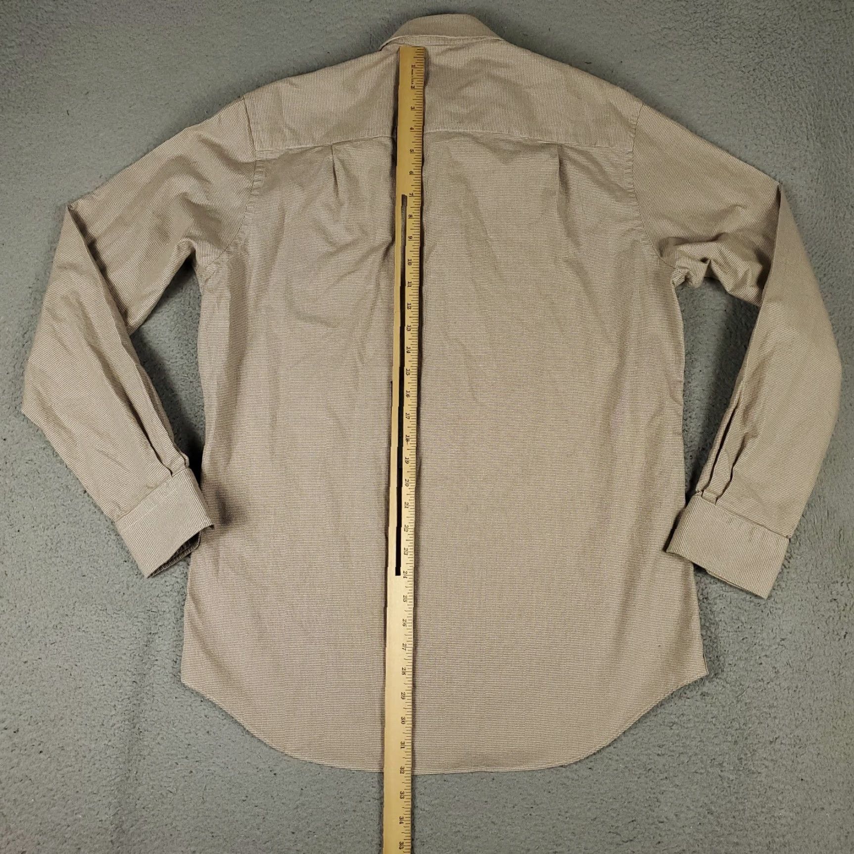 David Donahue David Donahue Shirt Mens Large Brown Casual Button Up Long Sleeve Size US L / EU 52-54 / 3 - 3 Thumbnail
