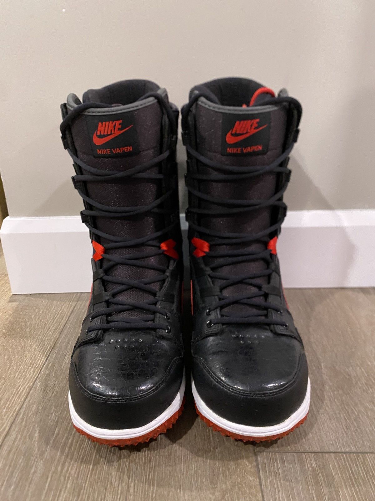 Nike Nike Vapen Snowboard Boots Dark Shadow Red & Black Size 9 Size US 9 / EU 42 - 6 Thumbnail