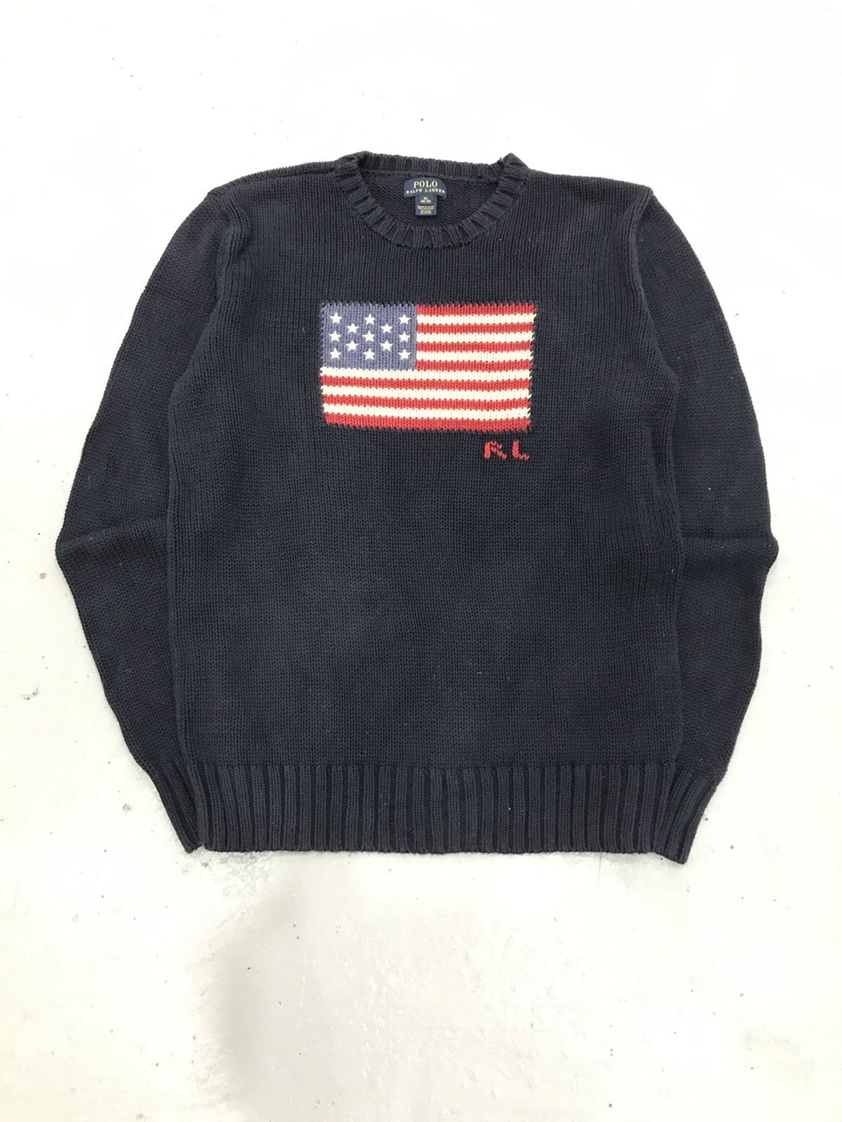 Ralph lauren us flag jumper best sale