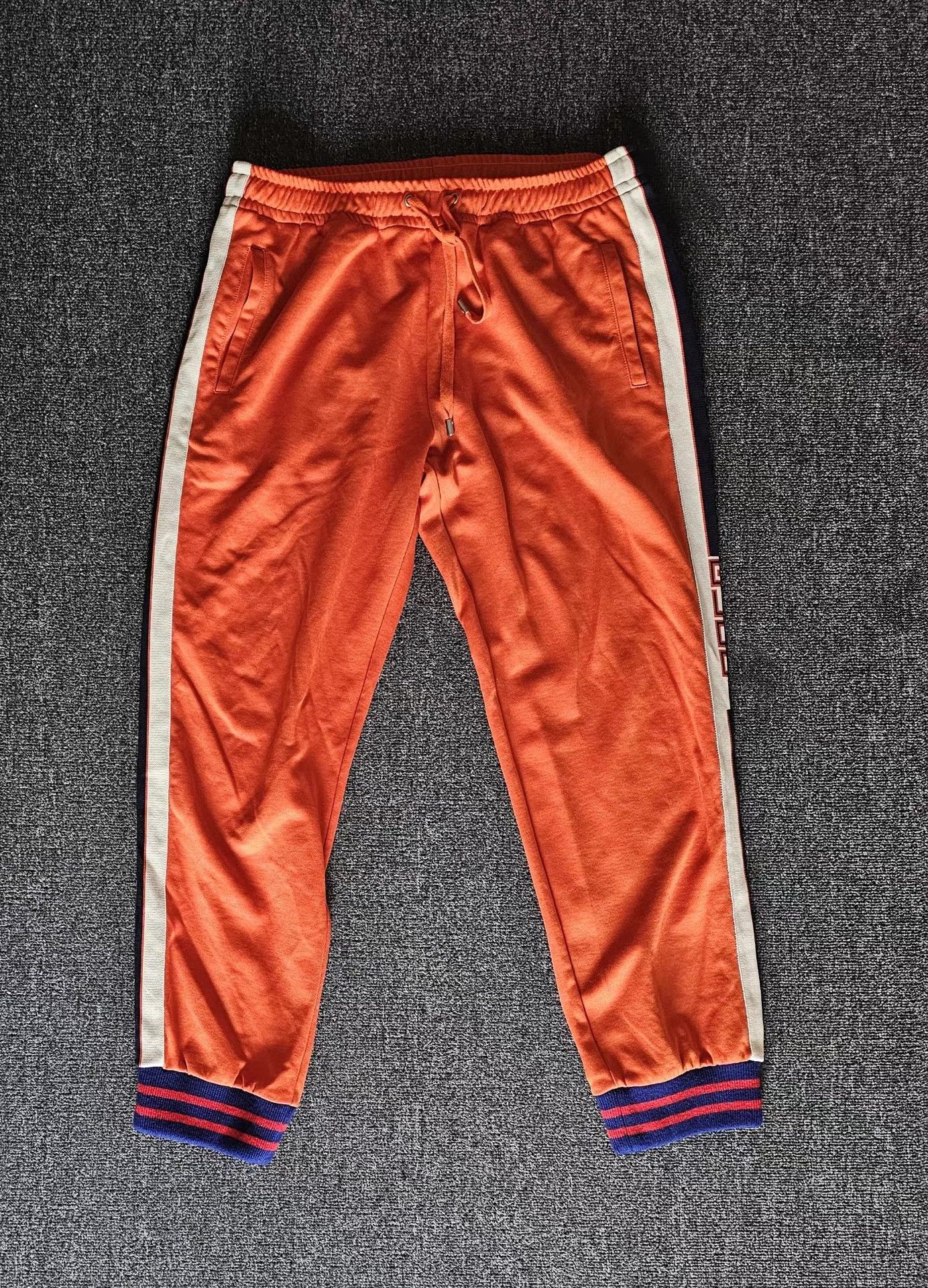 Gucci Gucci Orange Track Pants Q4 Size US 36 / EU 52 - 1 Thumbnail
