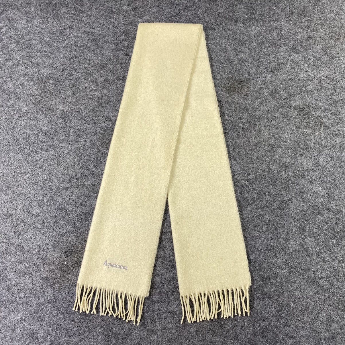 Aquascutum Aquasqutum Cashmere Muffler / Scarf / Neckwear - T1254 Size ONE SIZE - 2 Thumbnail