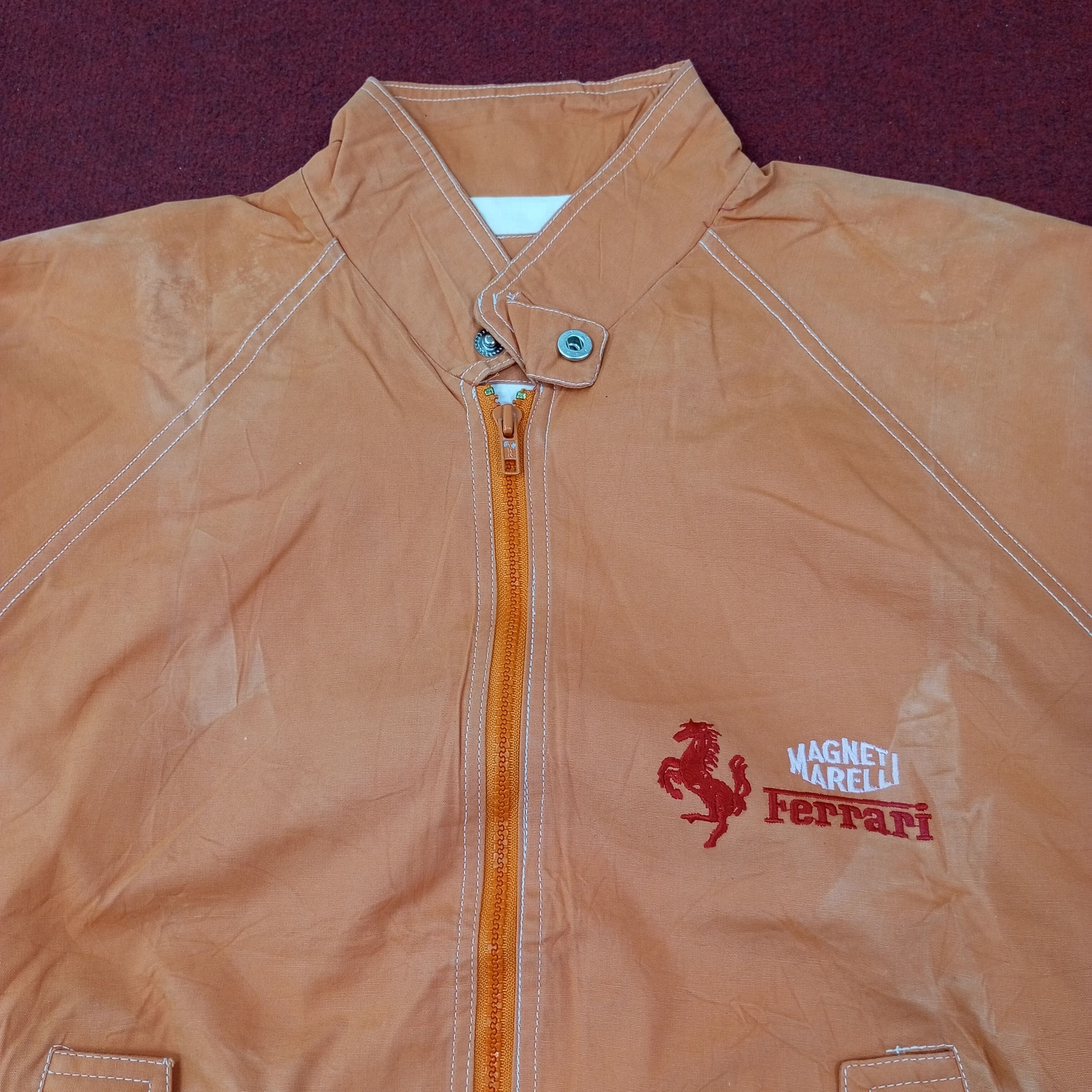 Ferrari × Vintage Ferrari Magneti Marelli Motorsports Style Jacket c231n3 Size US L / EU 52-54 / 3 - 2 Thumbnail